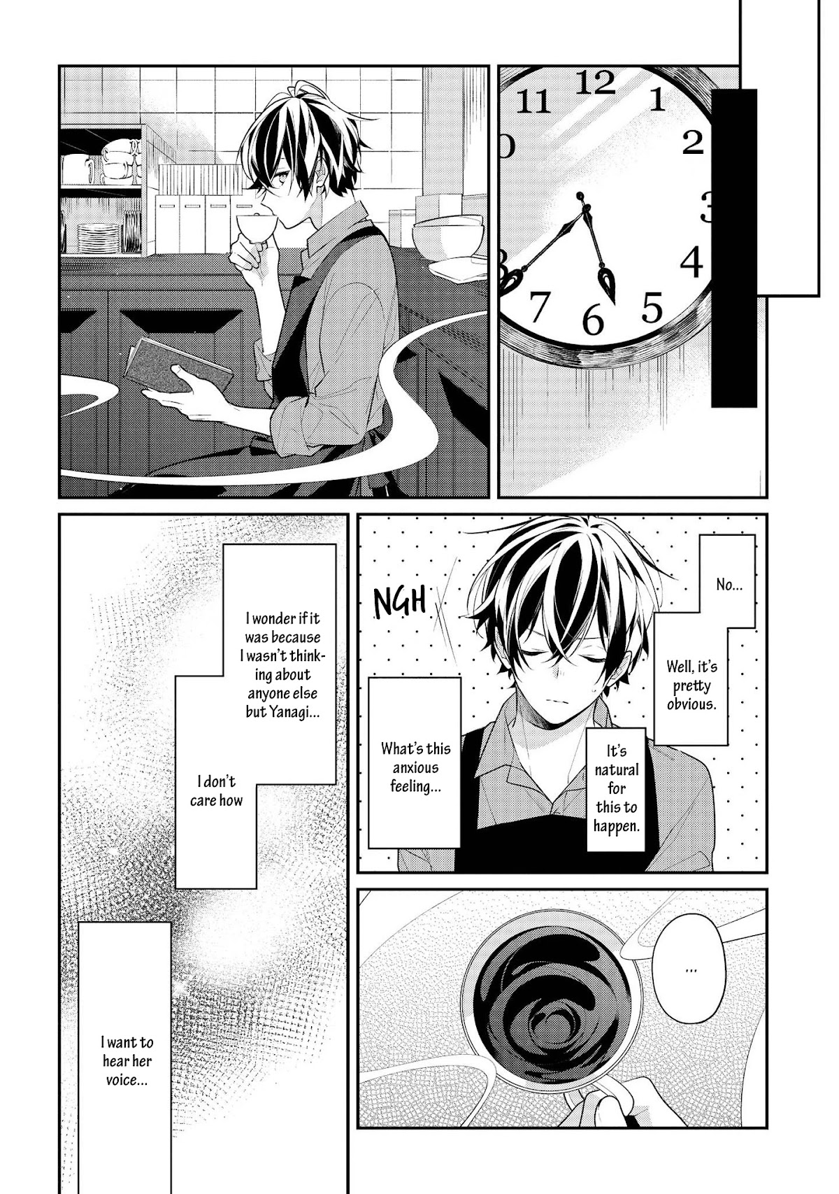 Houkago wa Kissaten de Chapter 33 page 8 - Chapter 33: Overflowing feelings