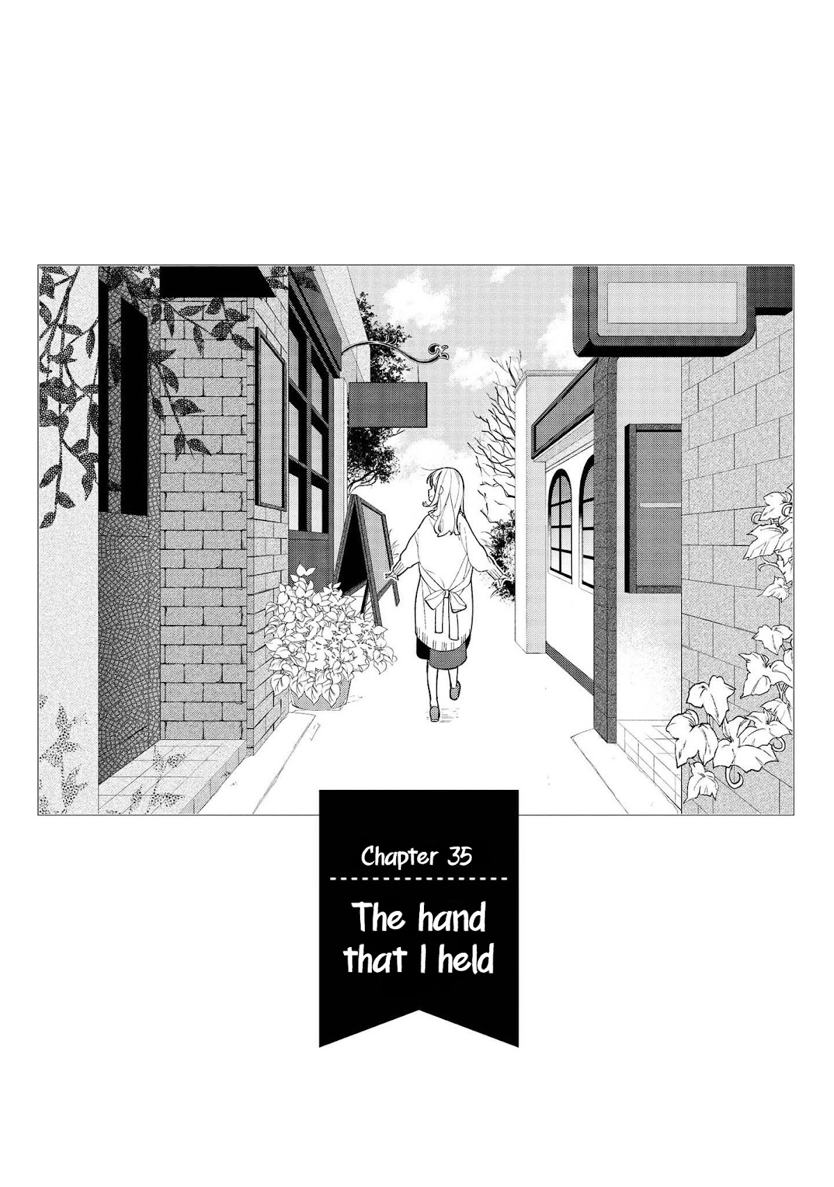 Houkago wa Kissaten de Chapter 35 page 1 - Chapter 35: The hand that I held