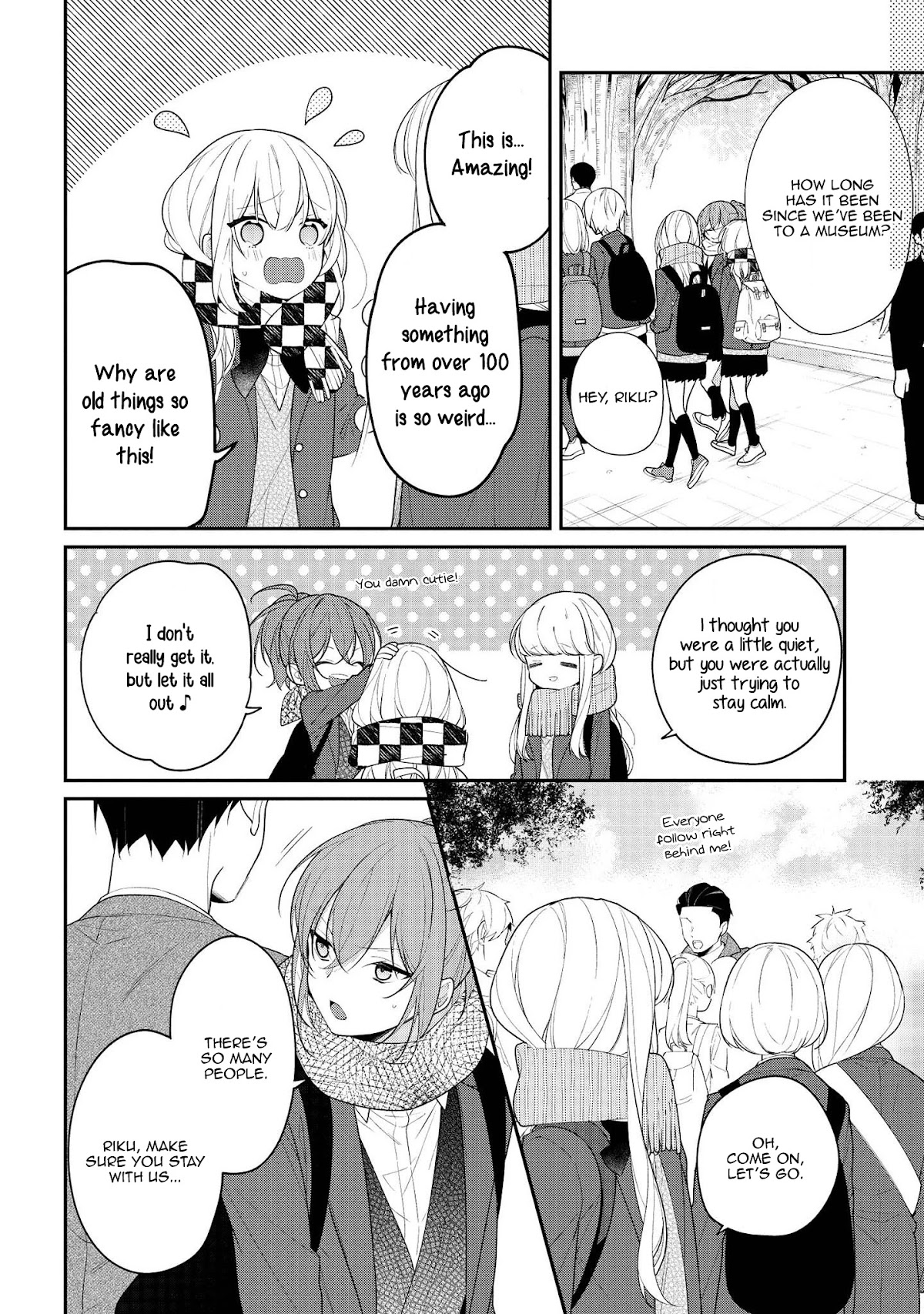 Houkago wa Kissaten de Chapter 35 page 10 - Chapter 35: The hand that I held
