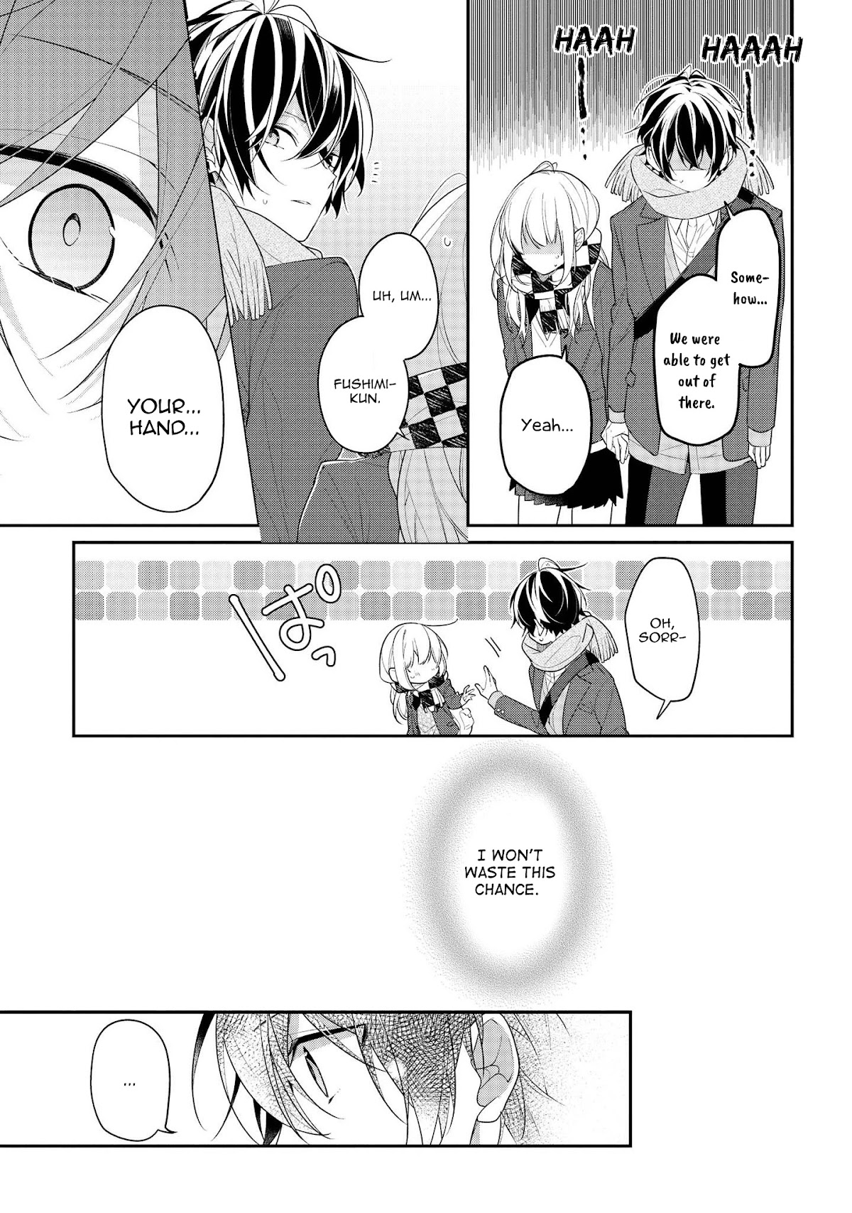 Houkago wa Kissaten de Chapter 35 page 13 - Chapter 35: The hand that I held