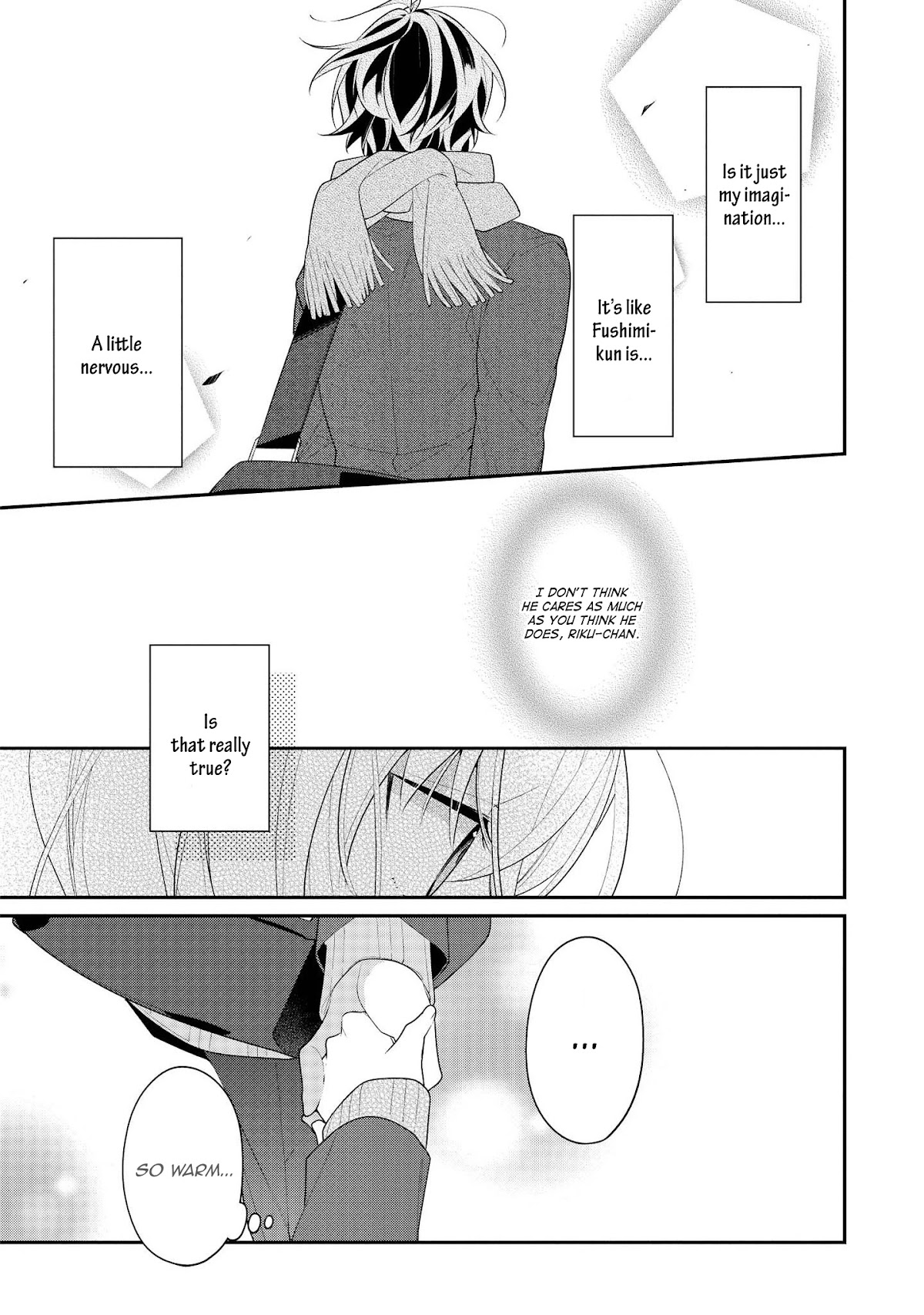 Houkago wa Kissaten de Chapter 35 page 16 - Chapter 35: The hand that I held