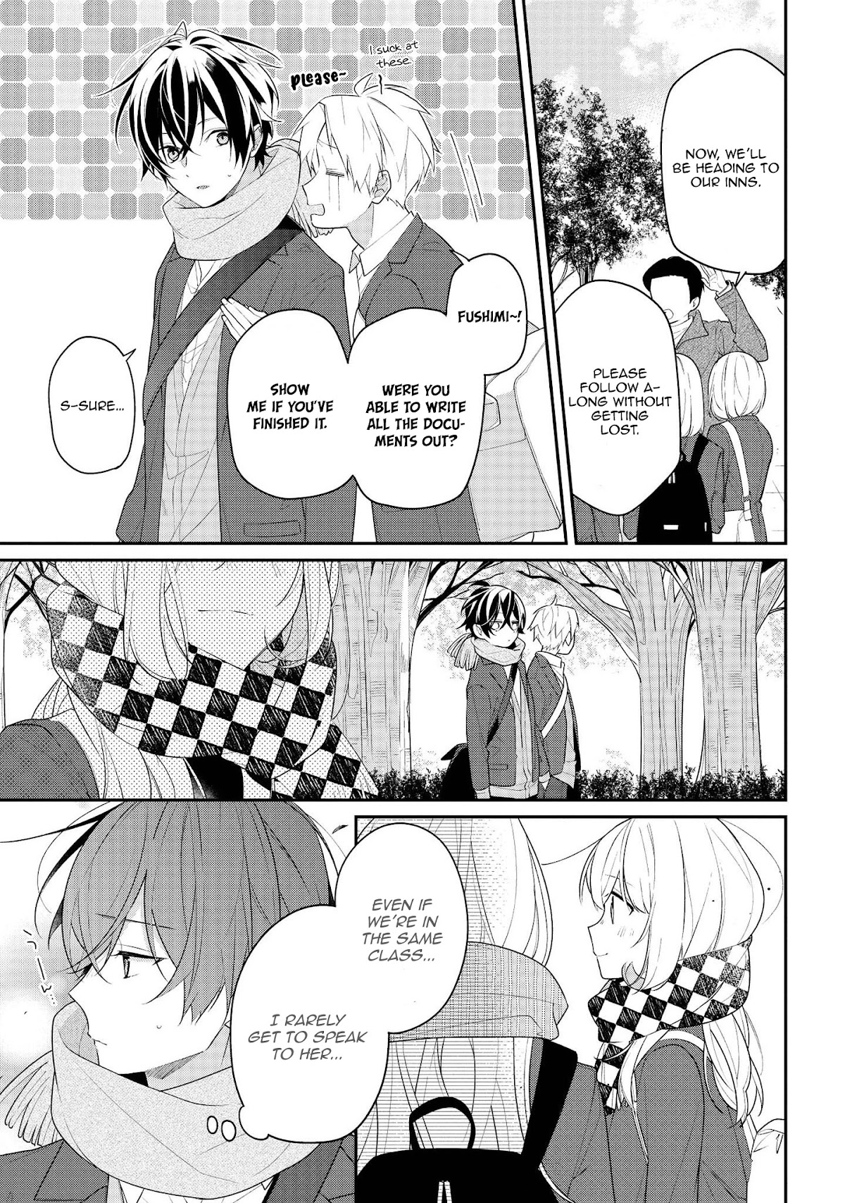 Houkago wa Kissaten de Chapter 35 page 9 - Chapter 35: The hand that I held