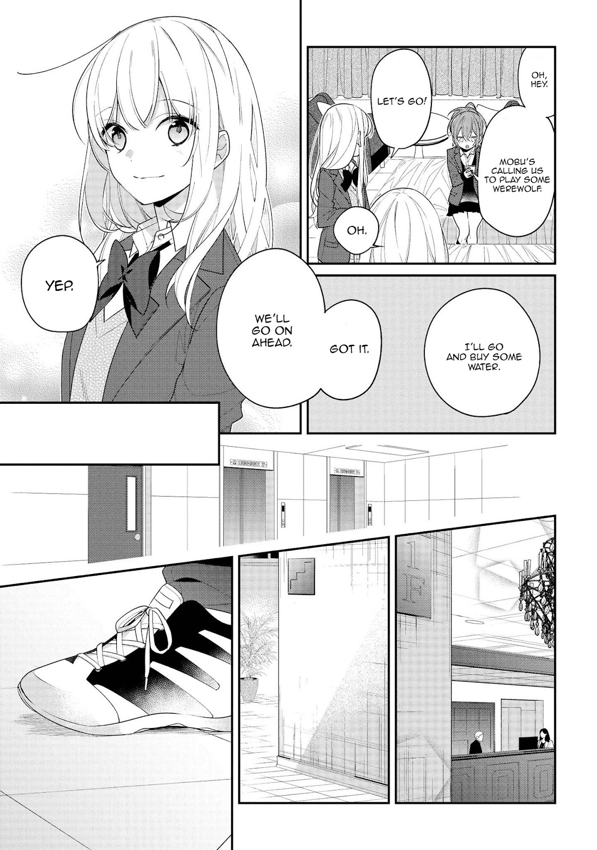Houkago wa Kissaten de Chapter 36 page 3 - Chapter 36: Confession