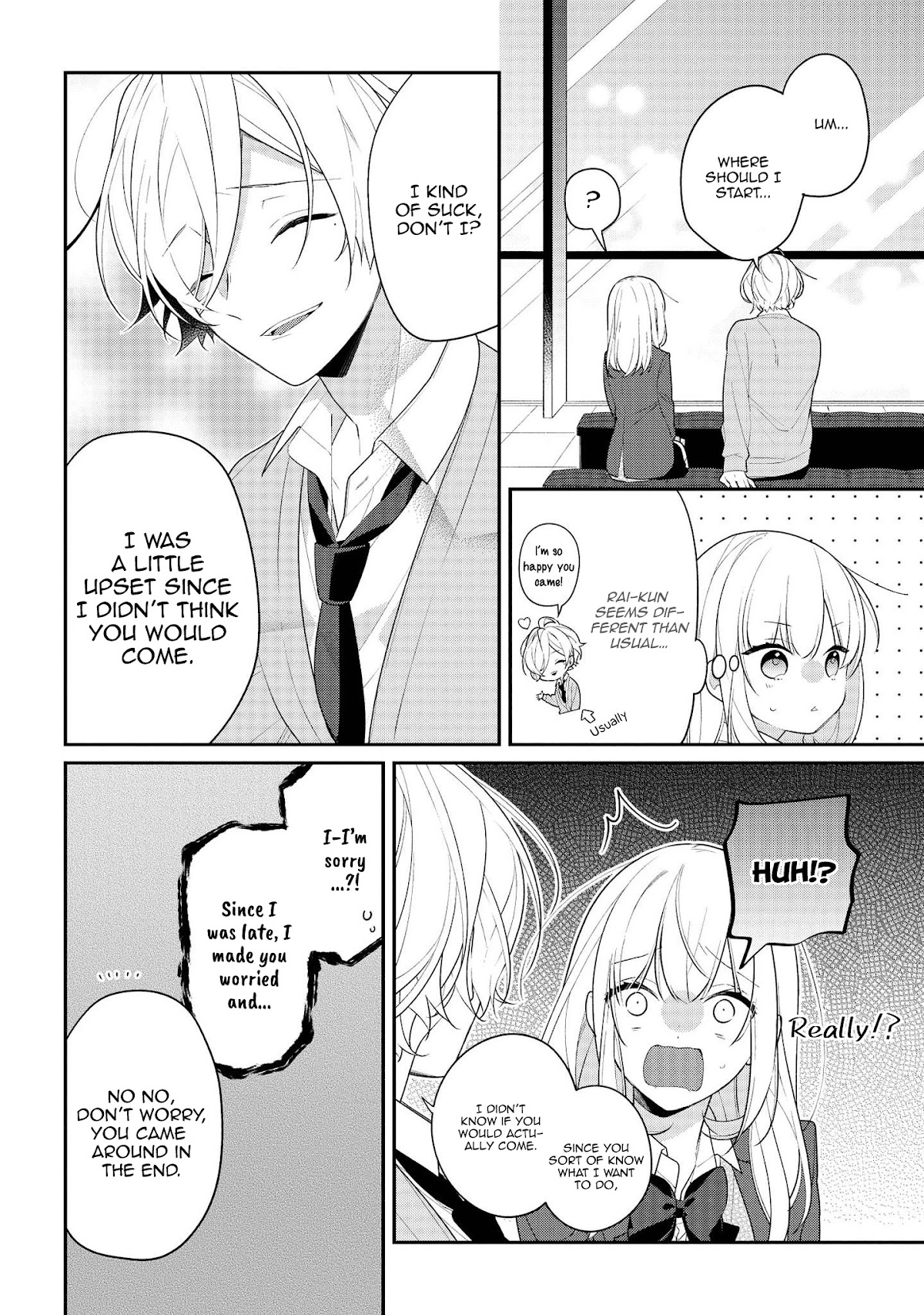 Houkago wa Kissaten de Chapter 36 page 6 - Chapter 36: Confession