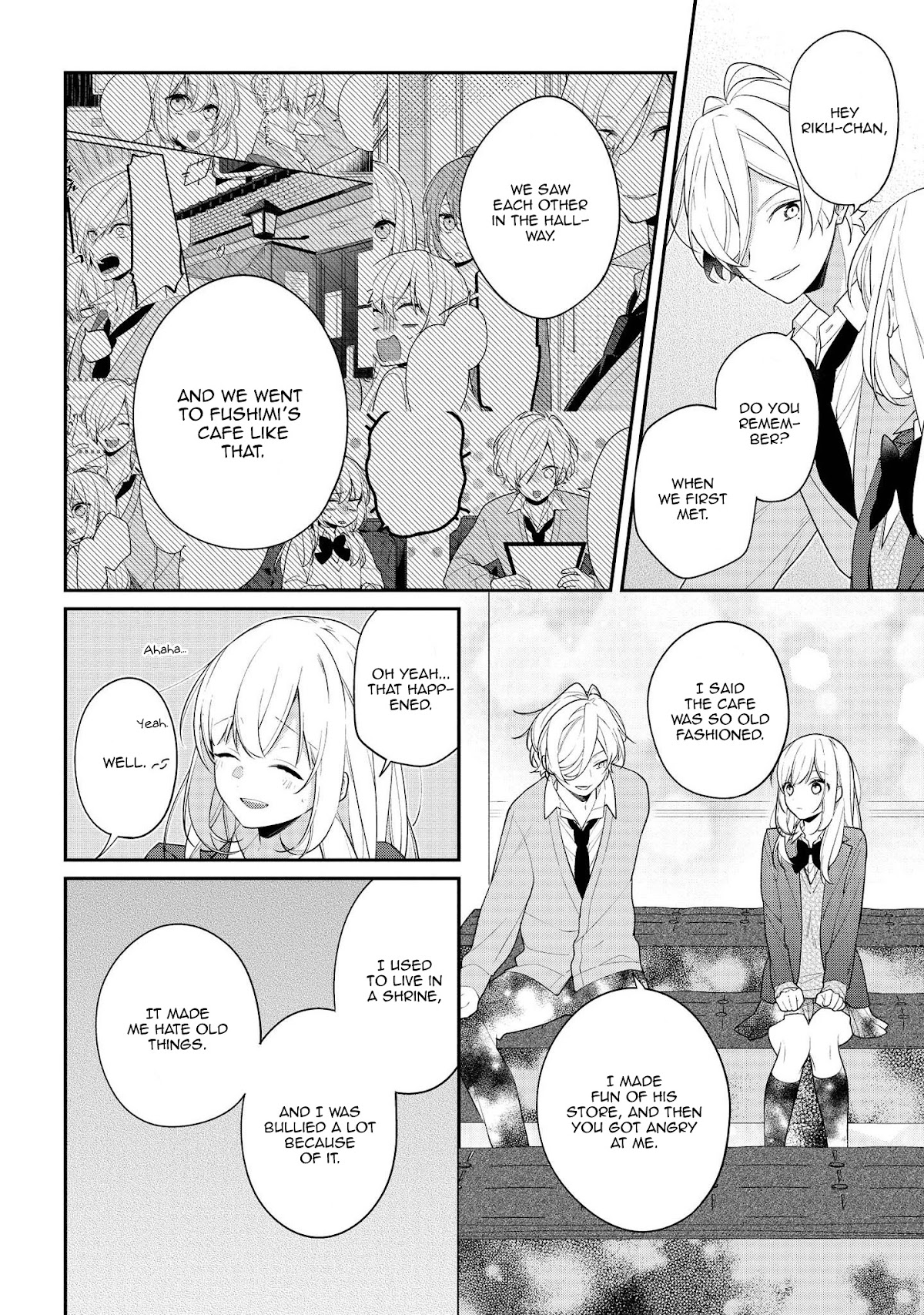 Houkago wa Kissaten de Chapter 36 page 8 - Chapter 36: Confession
