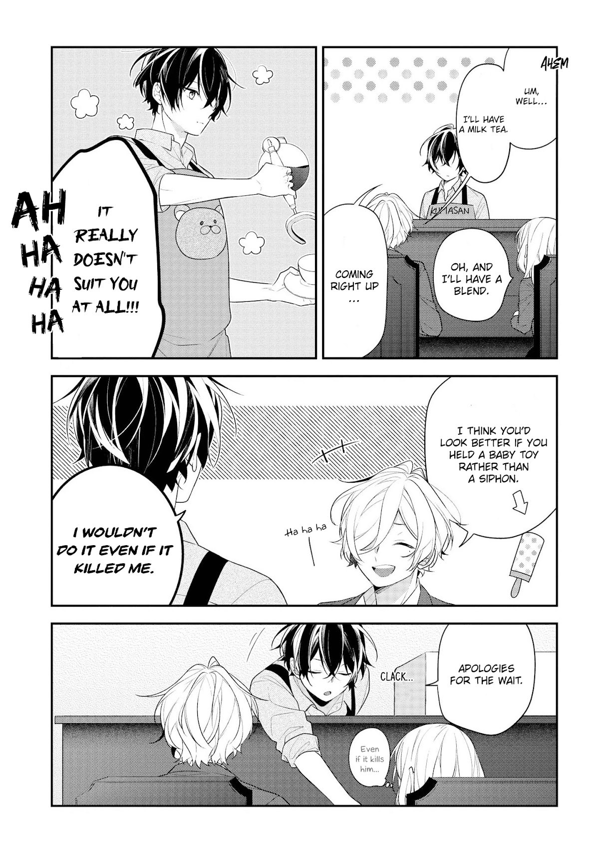 Houkago wa Kissaten de Chapter 38.5 page 3 - Chapter 38.5: Extra