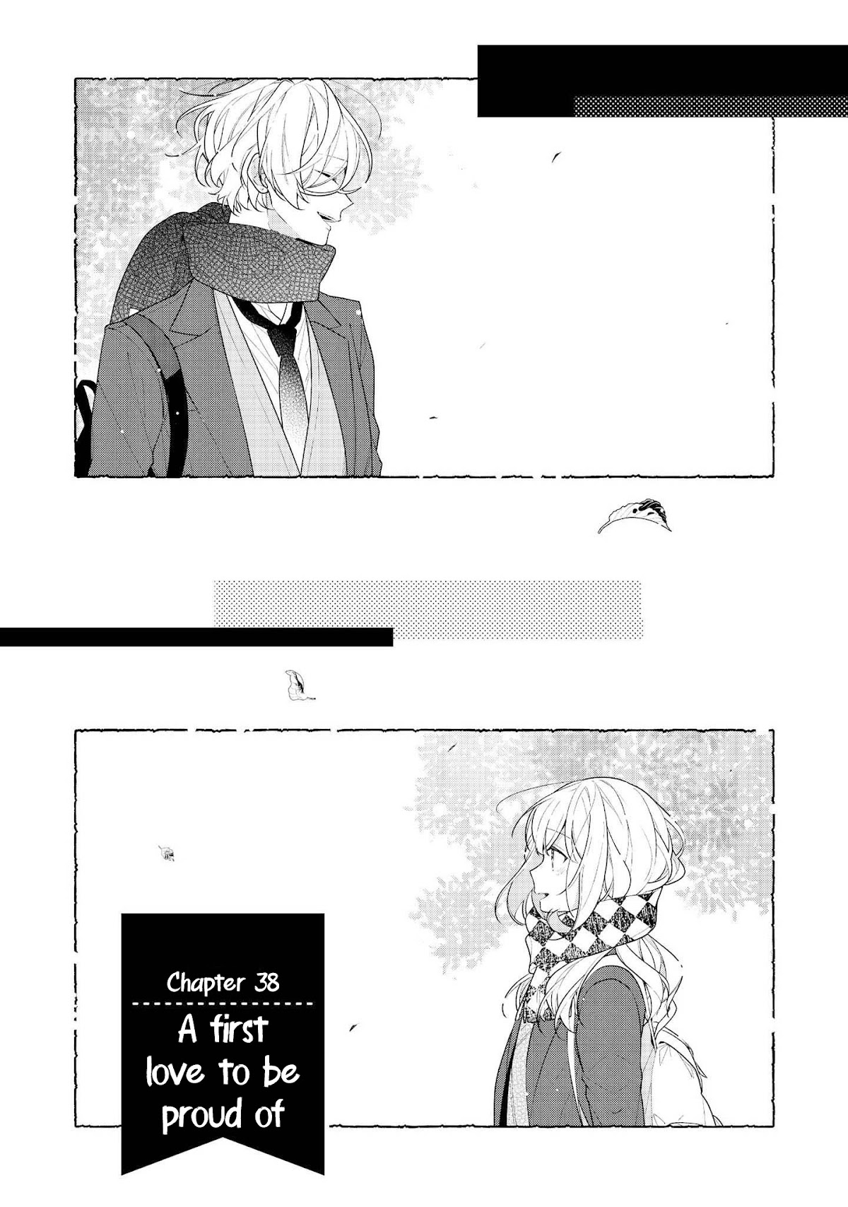 Houkago wa Kissaten de Chapter 38 page 1 - Chapter 38: A First Love to be Proud Of