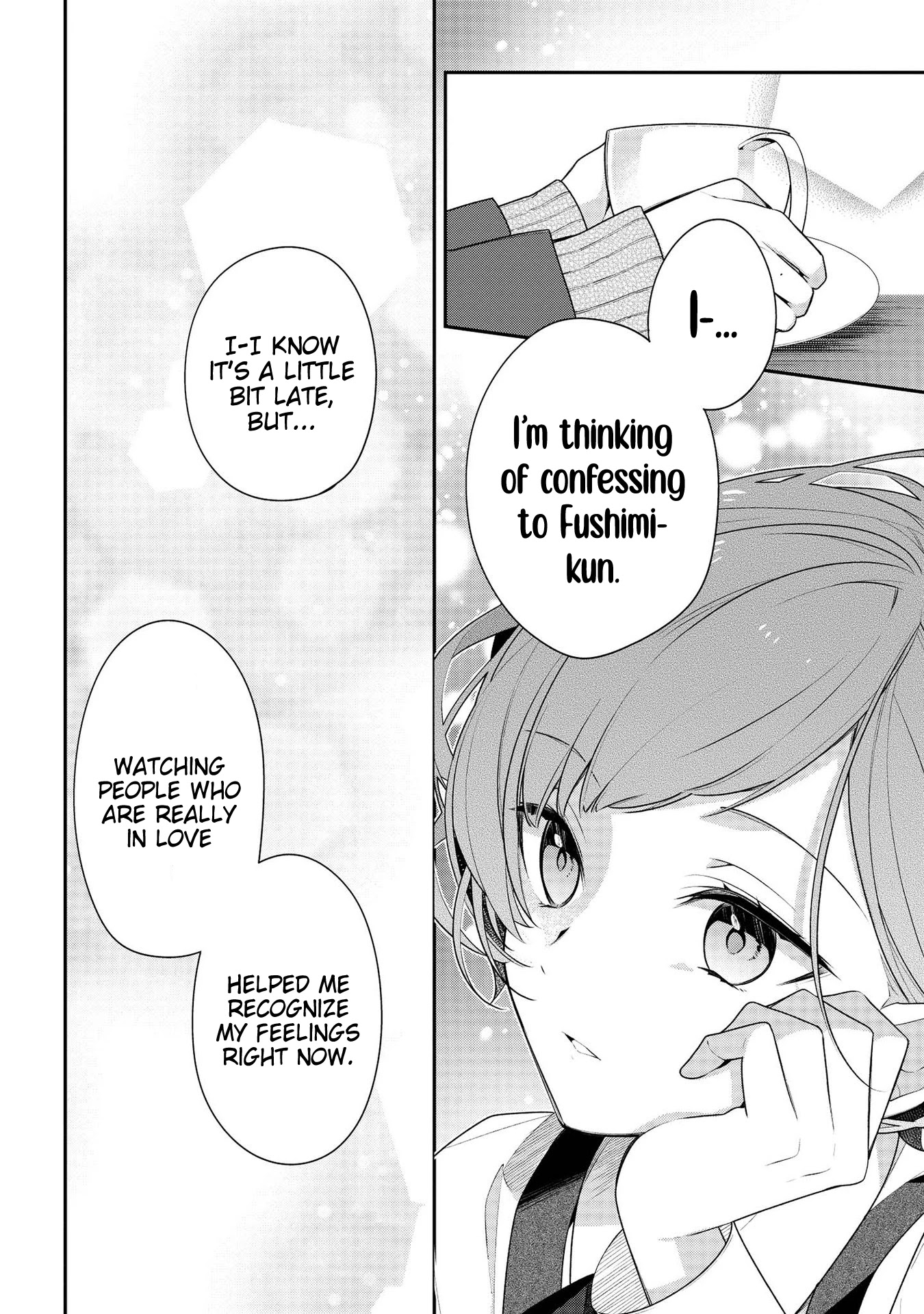 Houkago wa Kissaten de Chapter 39 page 23 - Chapter 39: This Feeling