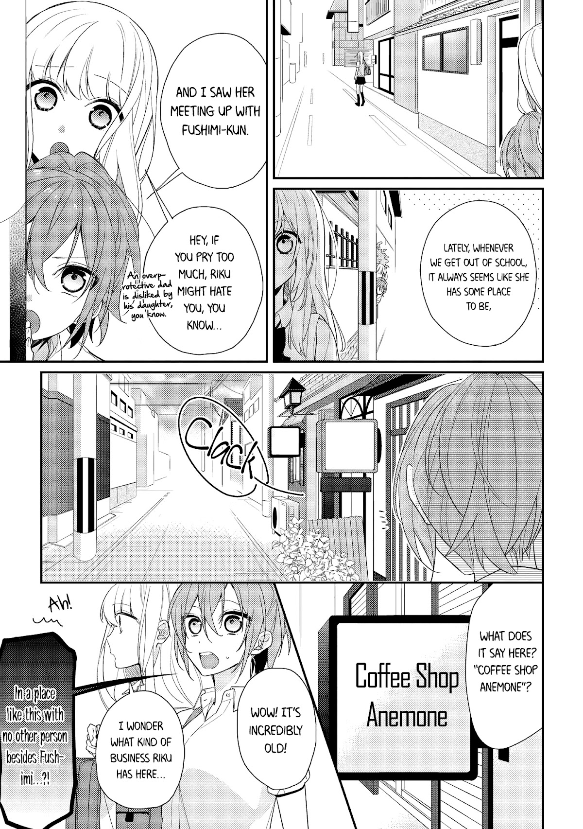 Houkago wa Kissaten de Chapter 4 page 9 - Chapter 4: Important People