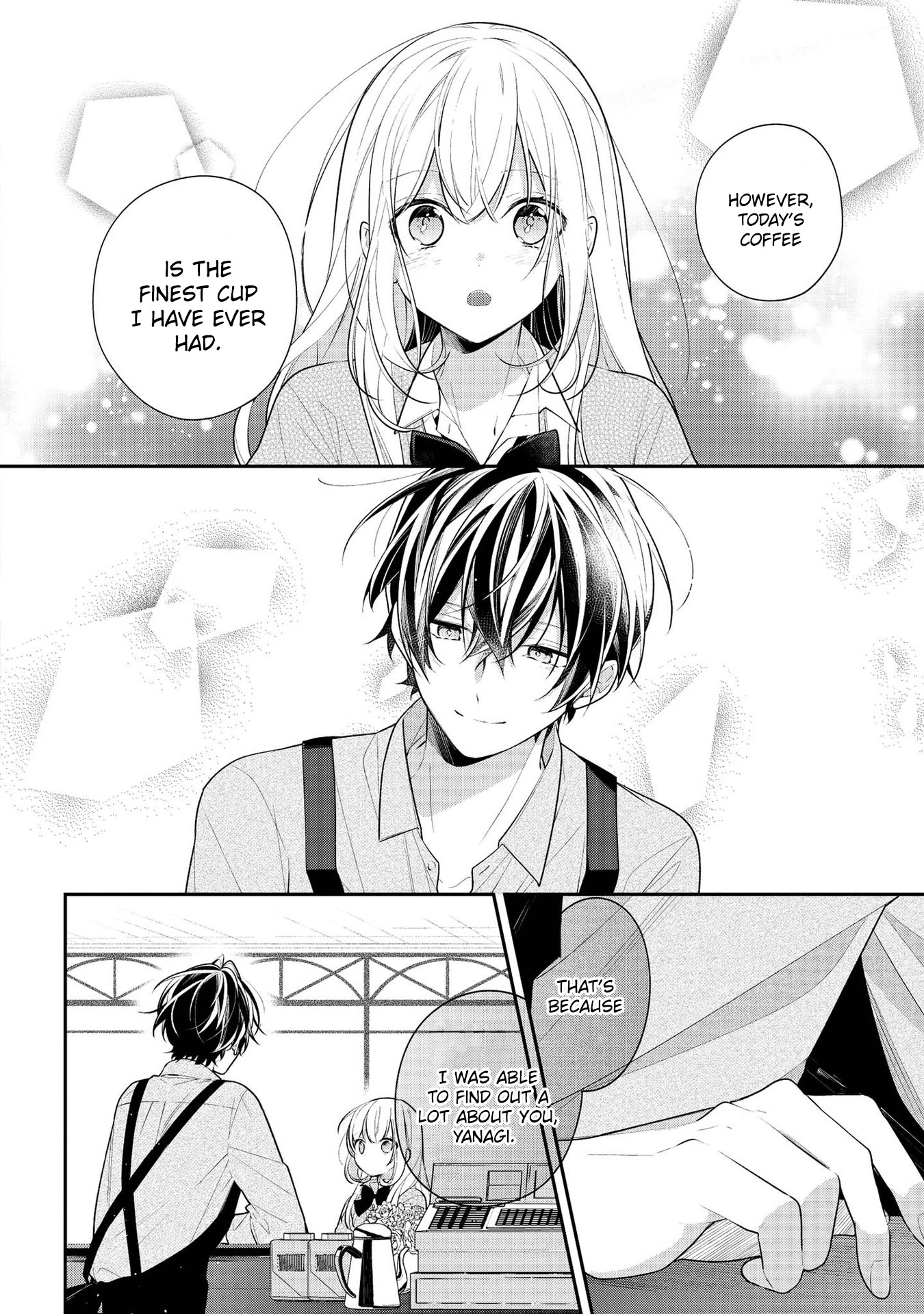 Houkago wa Kissaten de Chapter 40 page 8 - Chapter 40: My Honest Feelings