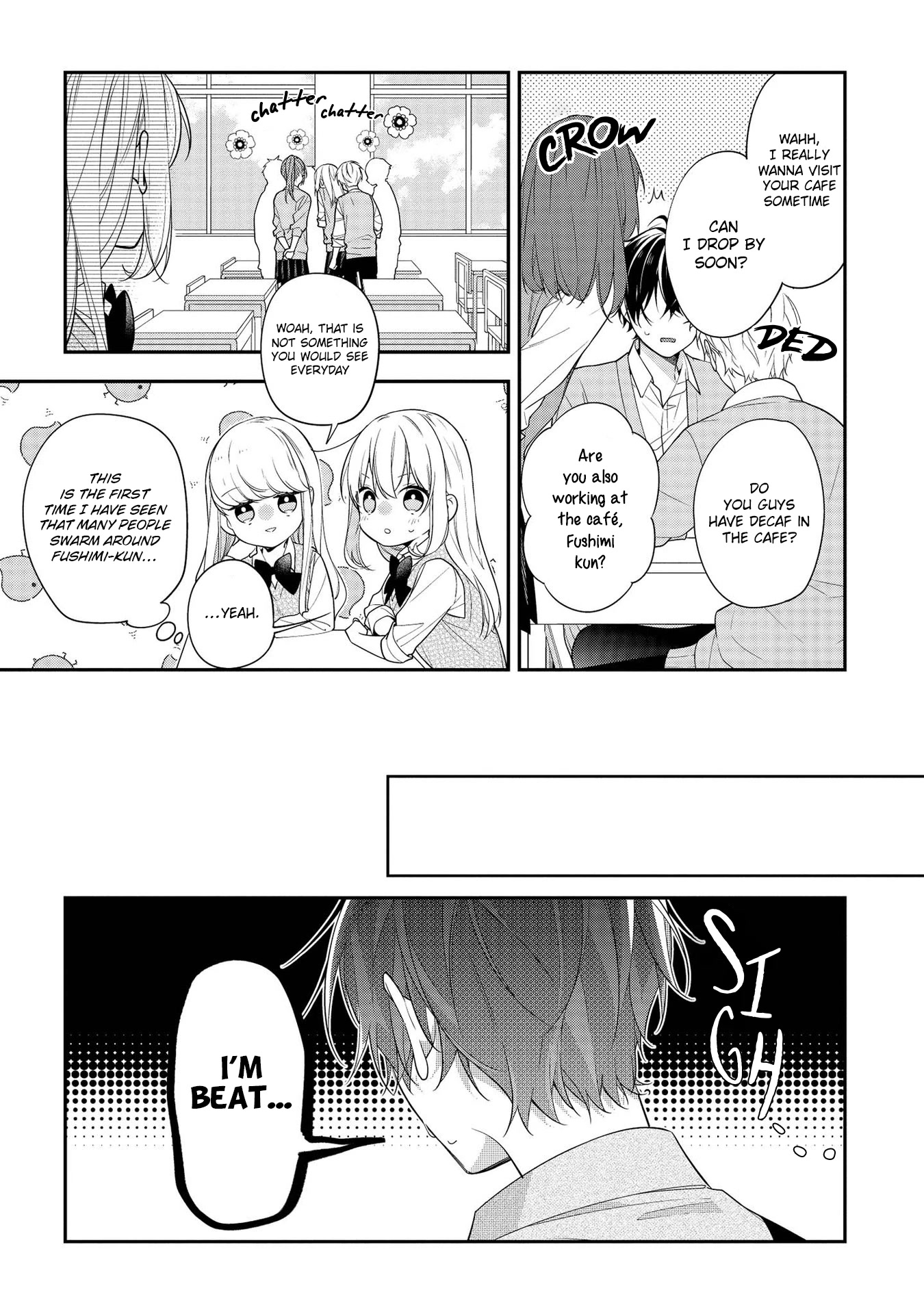 Houkago wa Kissaten de Chapter 44 page 4 - Chapter 44: Eito-kun