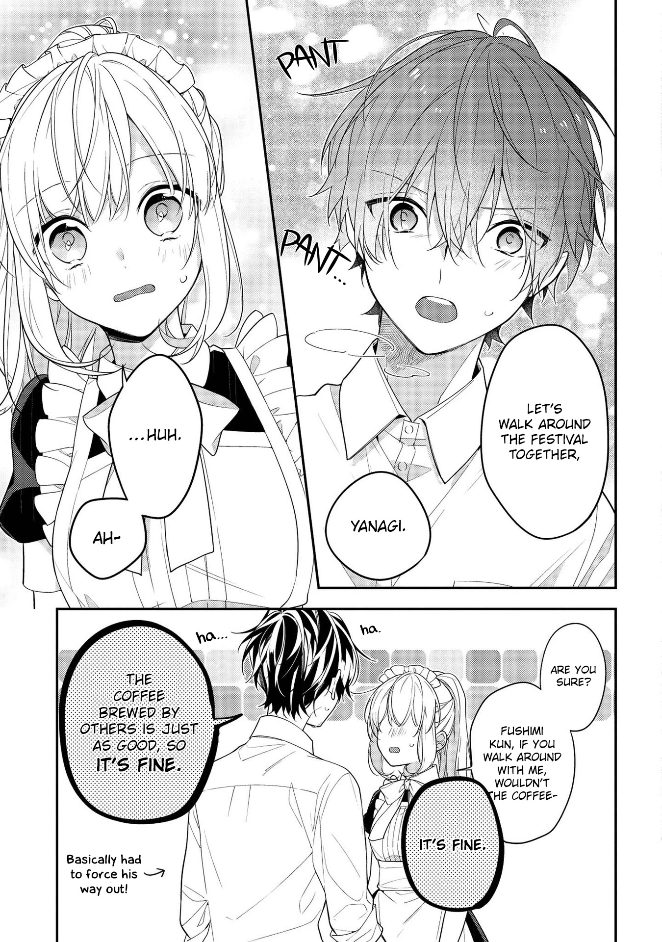 Houkago wa Kissaten de Chapter 45 page 10 - Chapter 45: Our School Festival (Part 1)