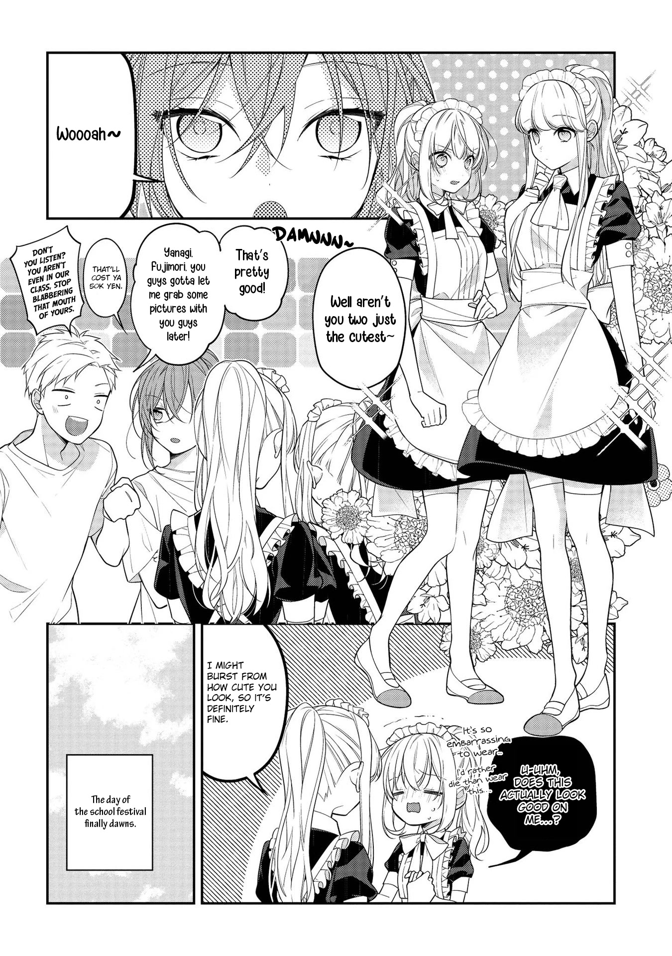 Houkago wa Kissaten de Chapter 45 page 2 - Chapter 45: Our School Festival (Part 1)