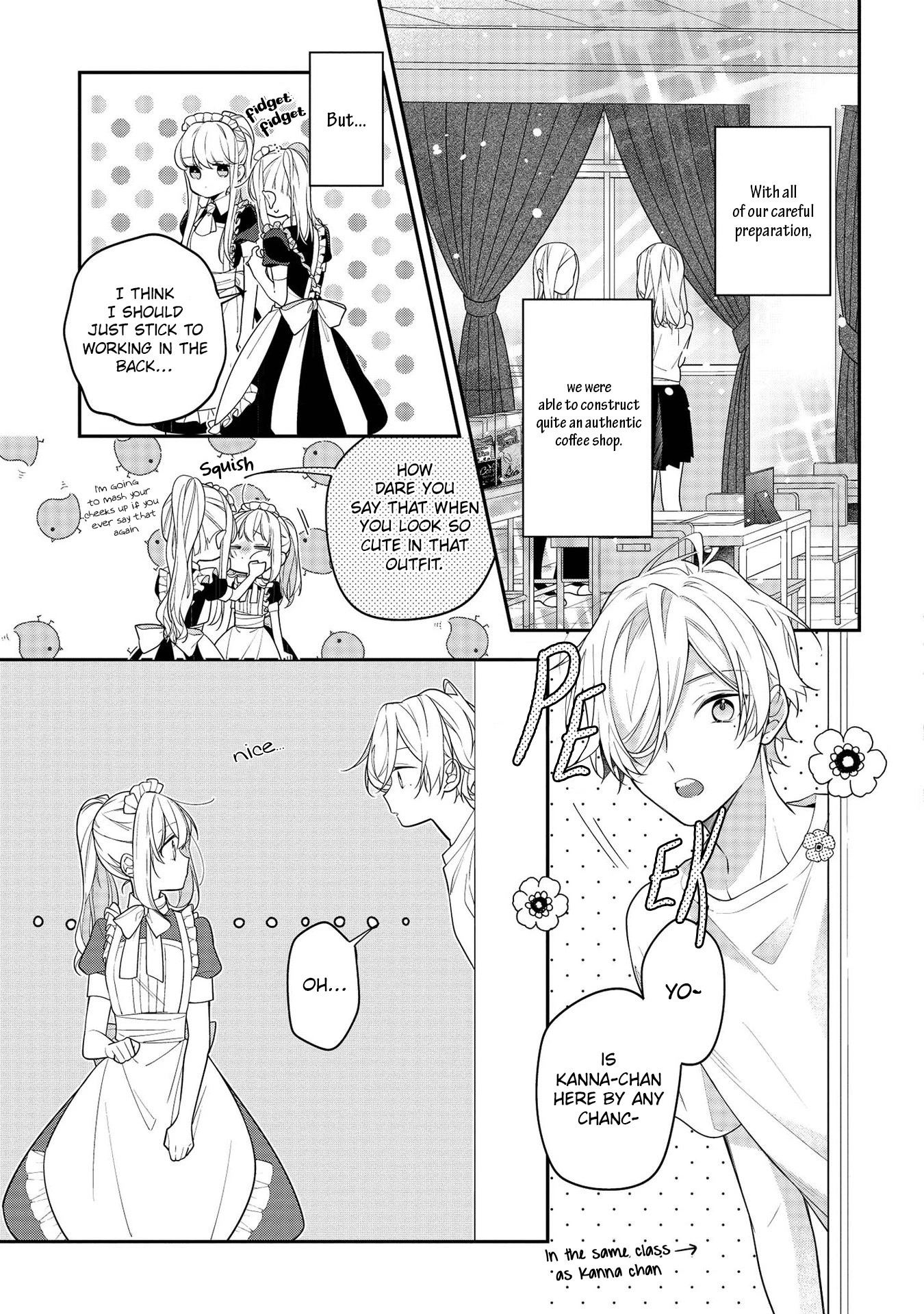 Houkago wa Kissaten de Chapter 45 page 3 - Chapter 45: Our School Festival (Part 1)