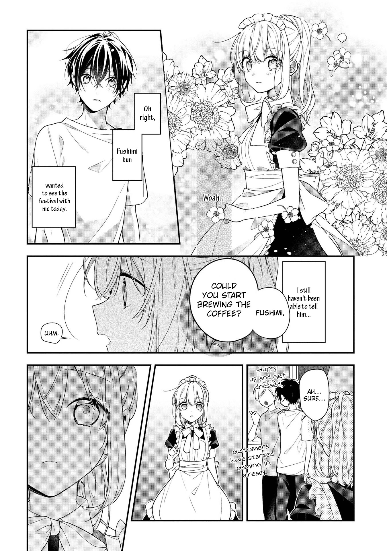 Houkago wa Kissaten de Chapter 45 page 6 - Chapter 45: Our School Festival (Part 1)