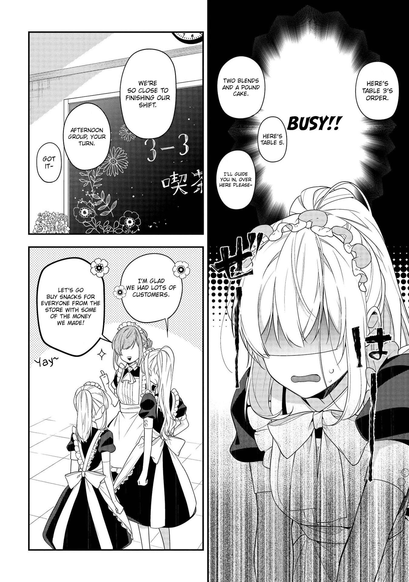 Houkago wa Kissaten de Chapter 45 page 8 - Chapter 45: Our School Festival (Part 1)
