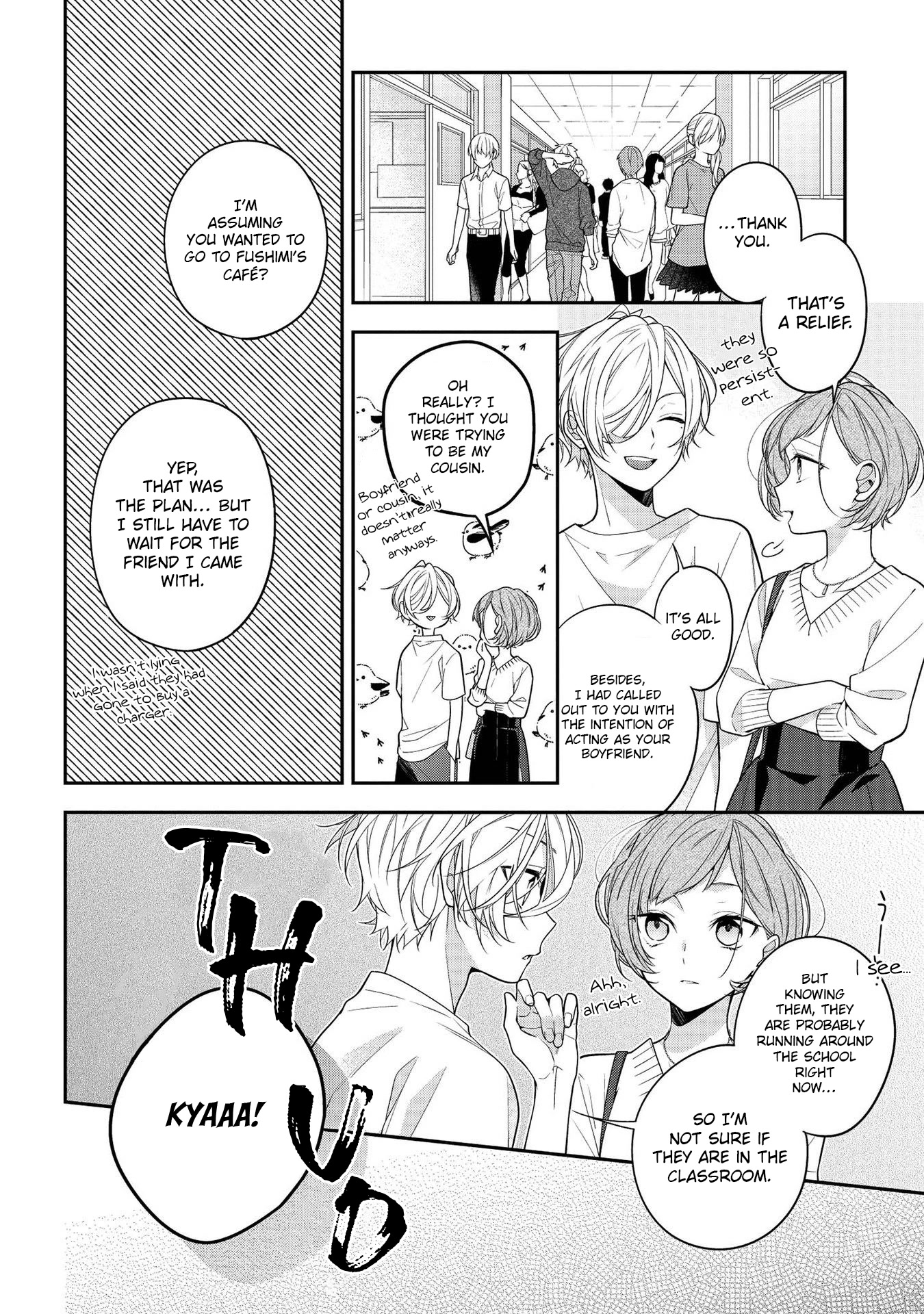Houkago wa Kissaten de Chapter 46 page 4 - Chapter 46: Our School Festival (Part 2)