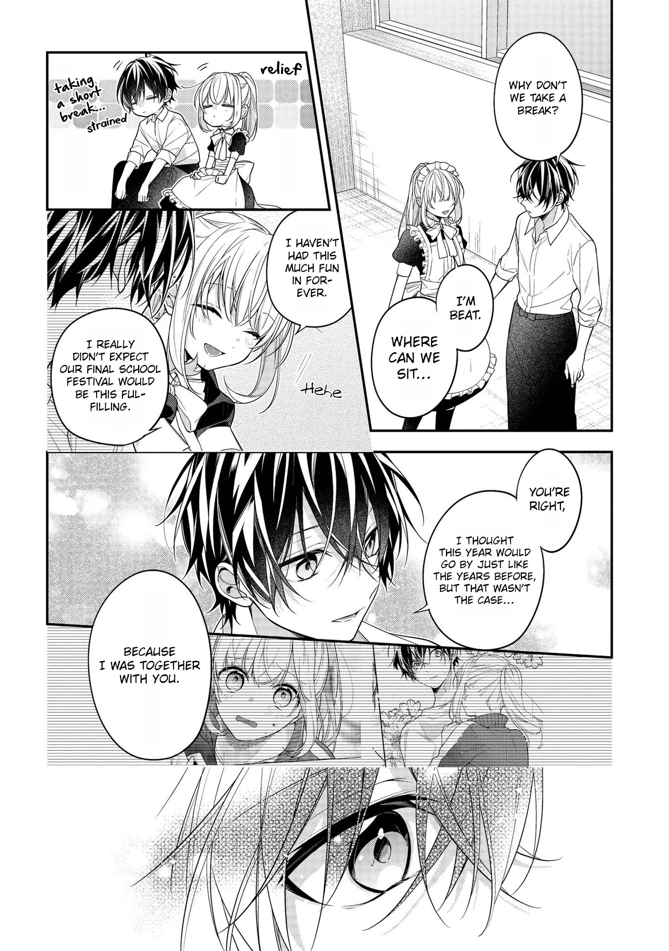 Houkago wa Kissaten de Chapter 46 page 8 - Chapter 46: Our School Festival (Part 2)