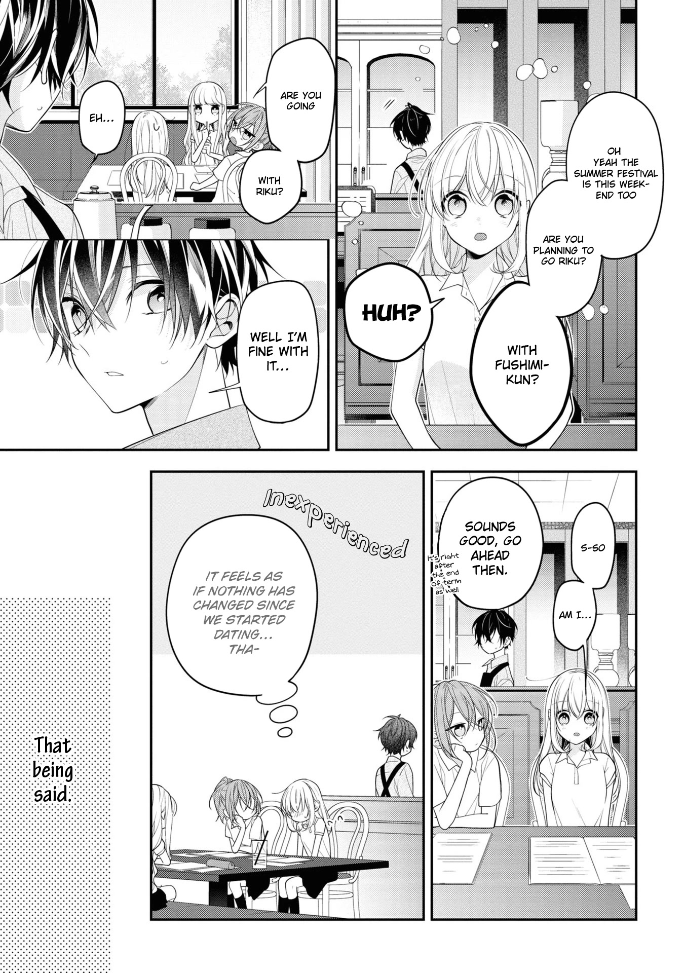 Houkago wa Kissaten de Chapter 47 page 7 - Chapter 47: Rainy Summer Festival