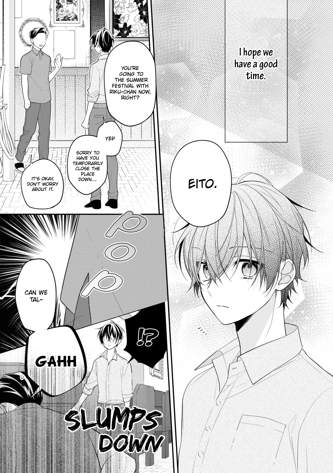 Houkago wa Kissaten de Chapter 47 page 9 - Chapter 47: Rainy Summer Festival