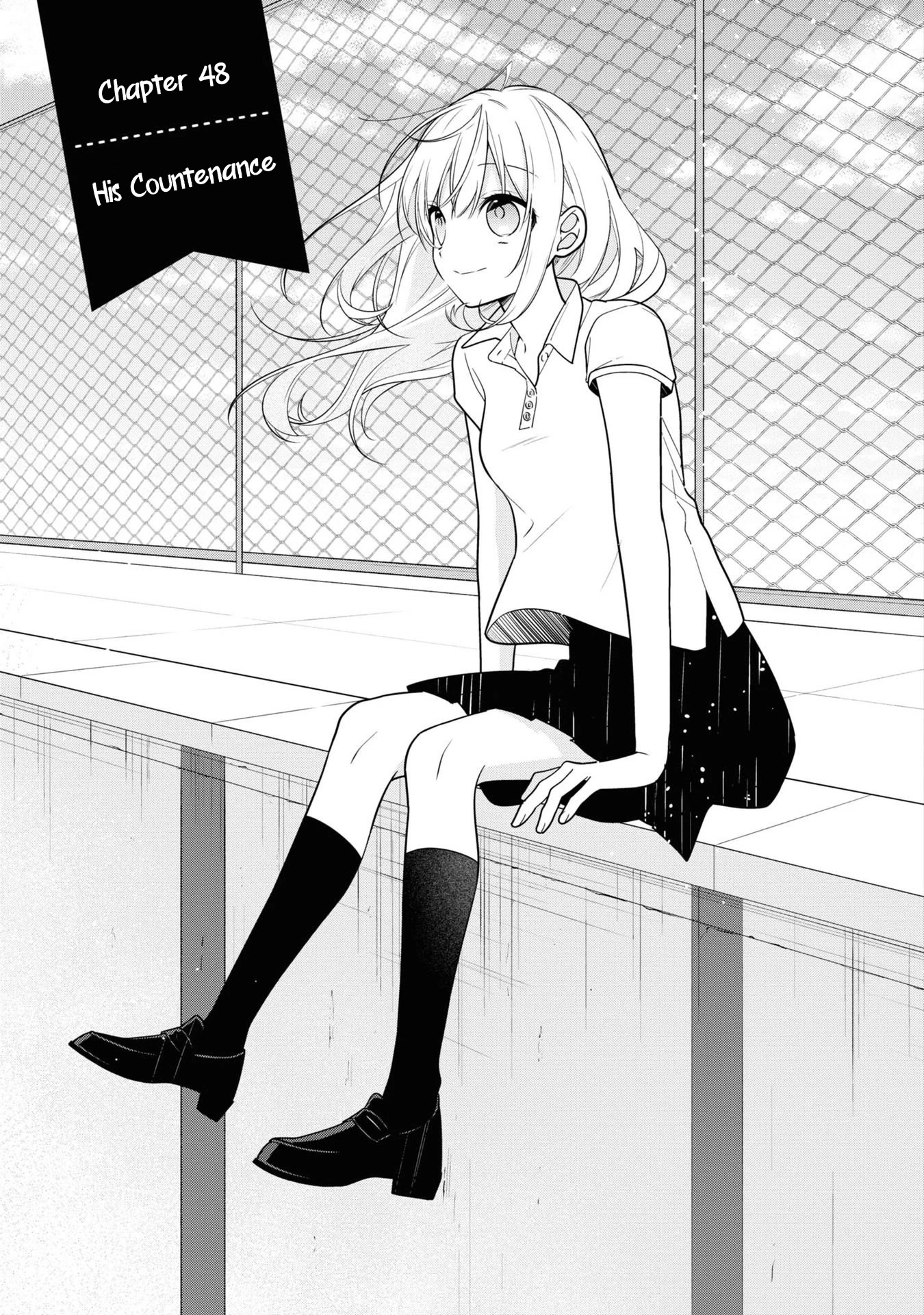 Houkago wa Kissaten de Chapter 48 page 1 - Chapter 48: His Countenance