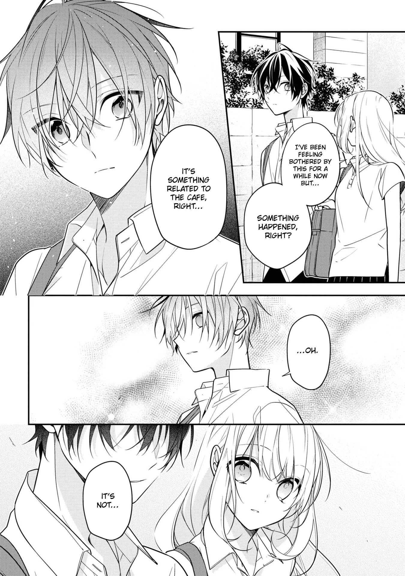 Houkago wa Kissaten de Chapter 48 page 12 - Chapter 48: His Countenance