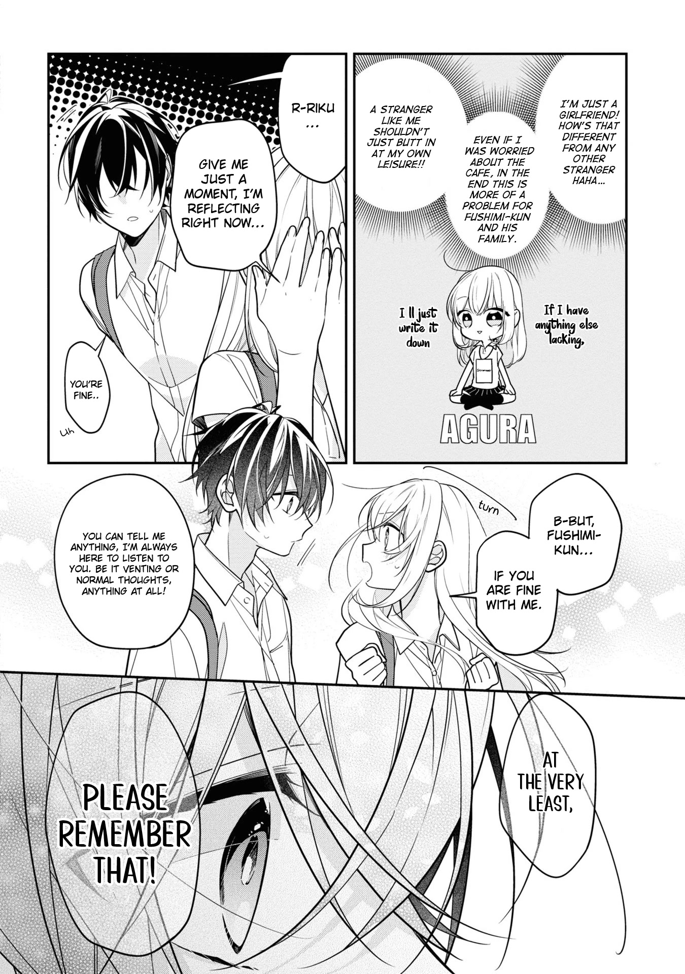 Houkago wa Kissaten de Chapter 48 page 14 - Chapter 48: His Countenance