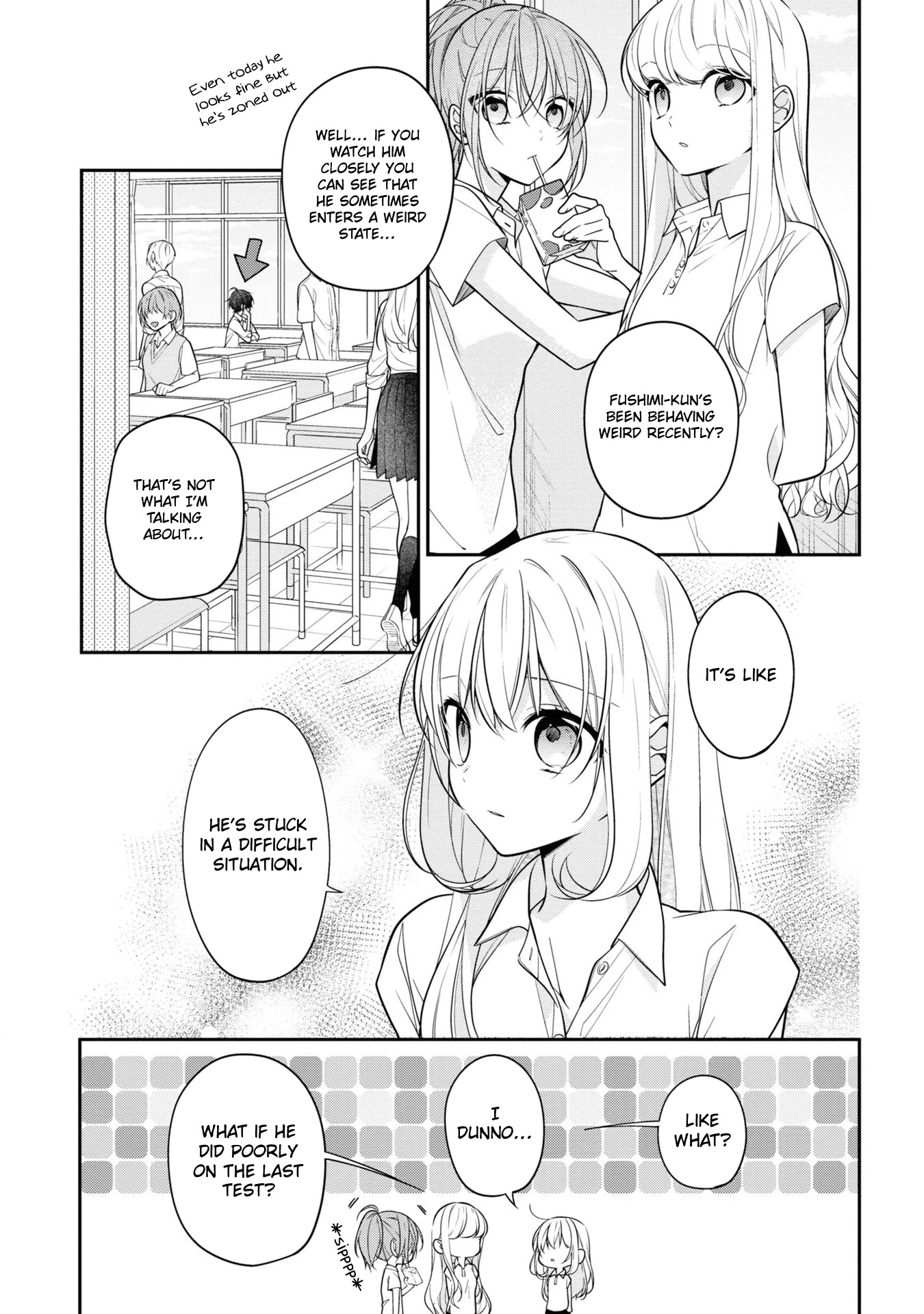 Houkago wa Kissaten de Chapter 48 page 7 - Chapter 48: His Countenance