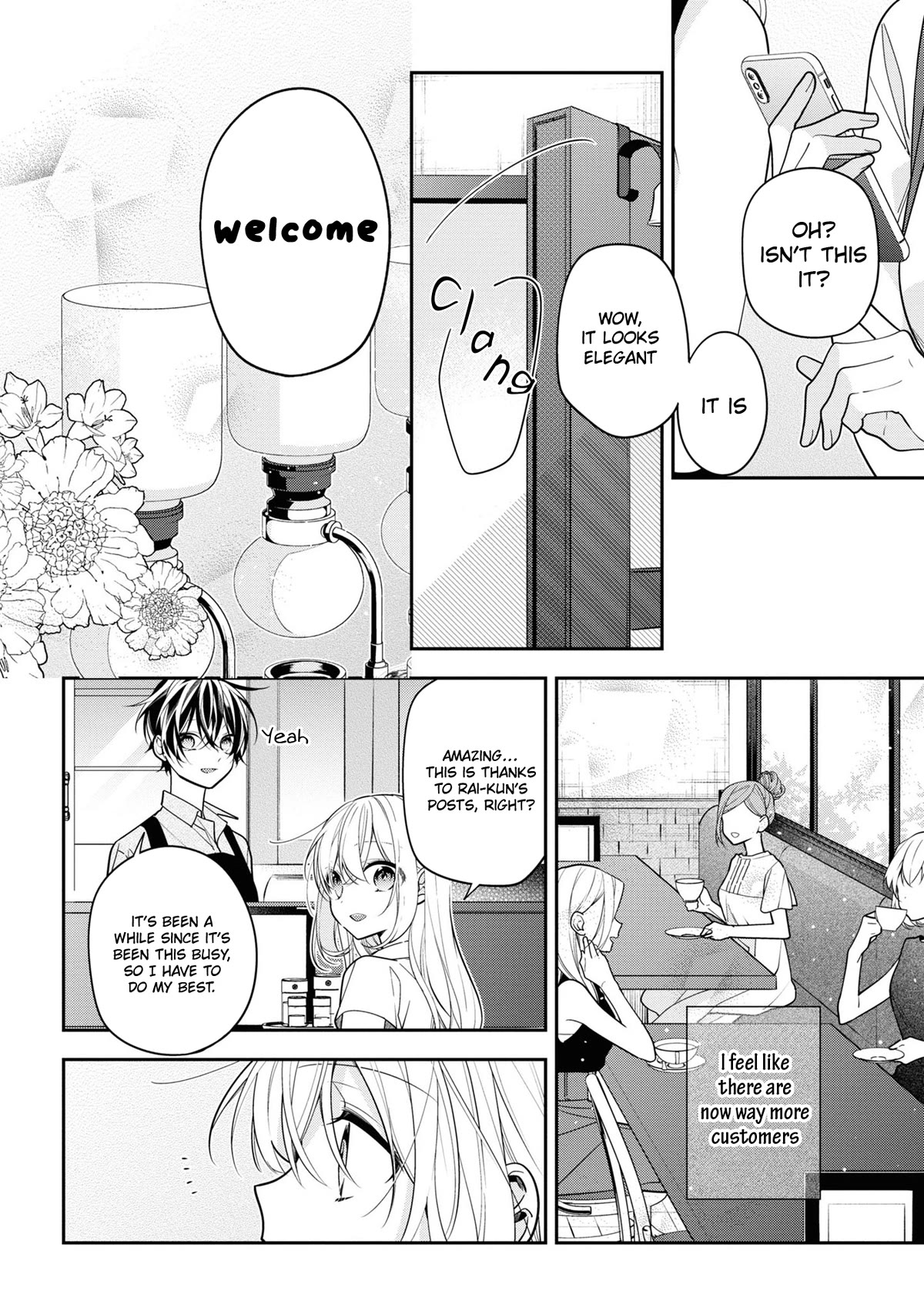 Houkago wa Kissaten de Chapter 49 page 12 - Chapter 49: Our Place