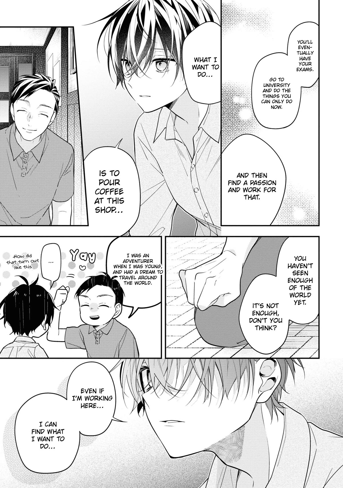 Houkago wa Kissaten de Chapter 49 page 3 - Chapter 49: Our Place