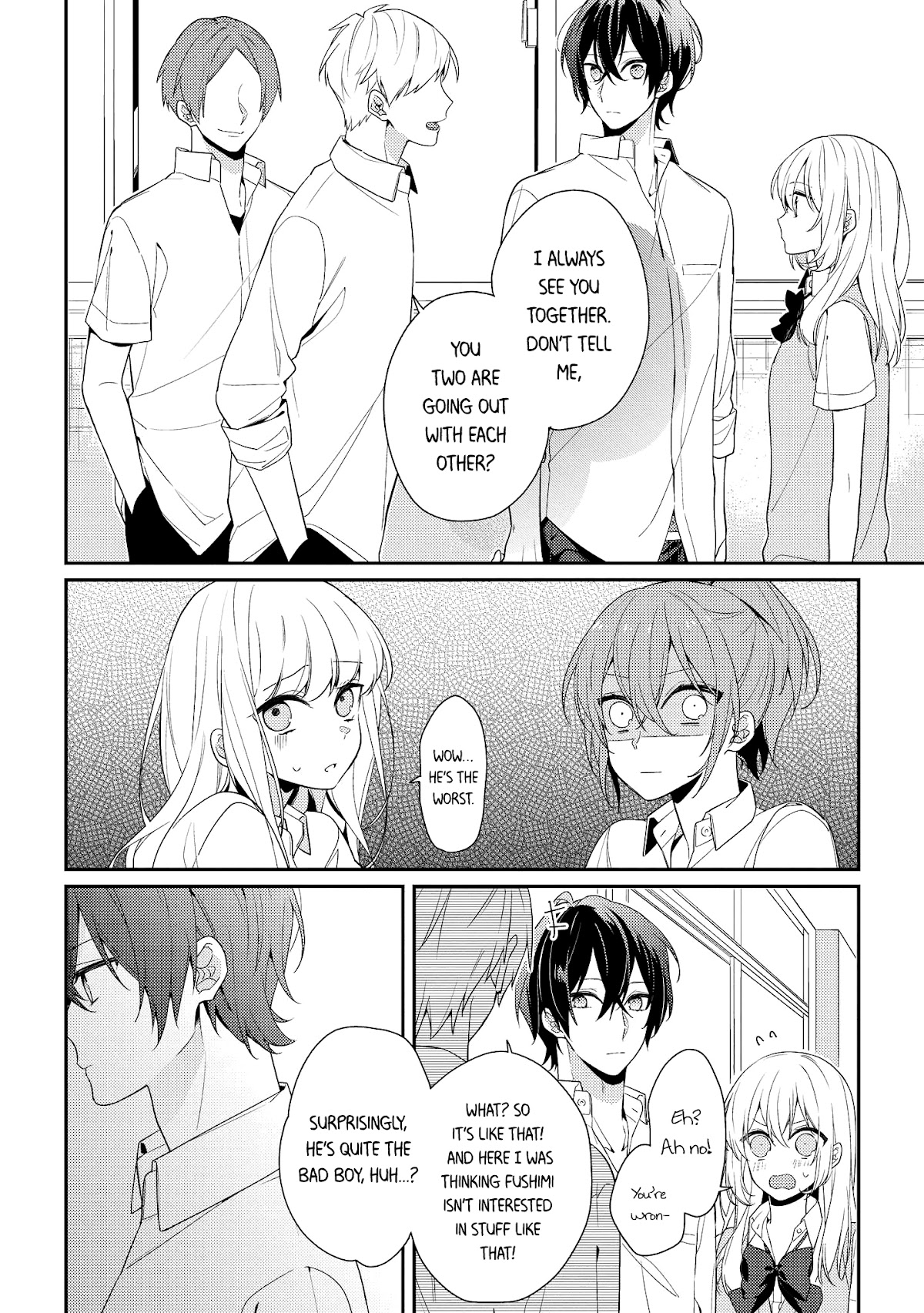 Houkago wa Kissaten de Chapter 5 page 12 - Chapter 5: Their Relationship