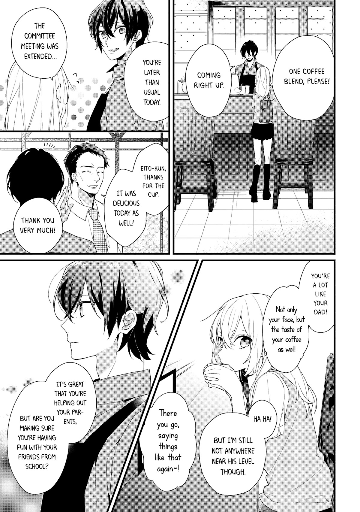 Houkago wa Kissaten de Chapter 5 page 5 - Chapter 5: Their Relationship