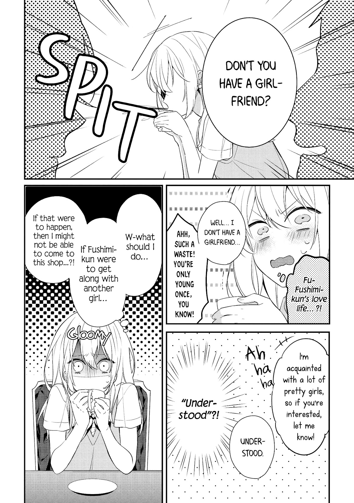 Houkago wa Kissaten de Chapter 5 page 6 - Chapter 5: Their Relationship
