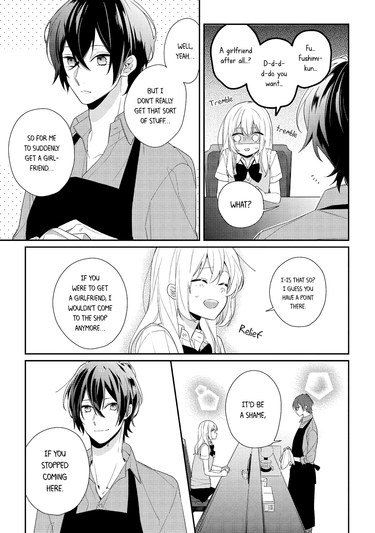 Houkago wa Kissaten de Chapter 5 page 7 - Chapter 5: Their Relationship