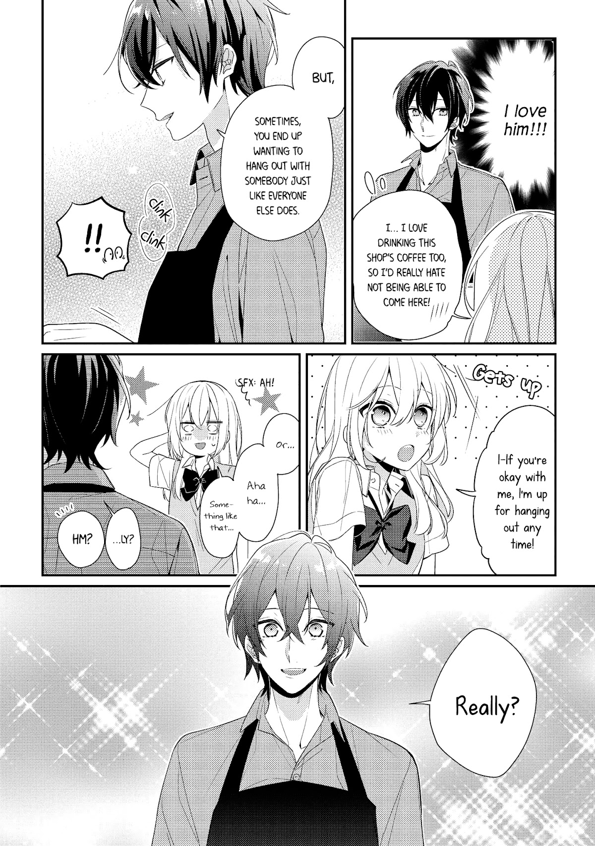 Houkago wa Kissaten de Chapter 5 page 8 - Chapter 5: Their Relationship
