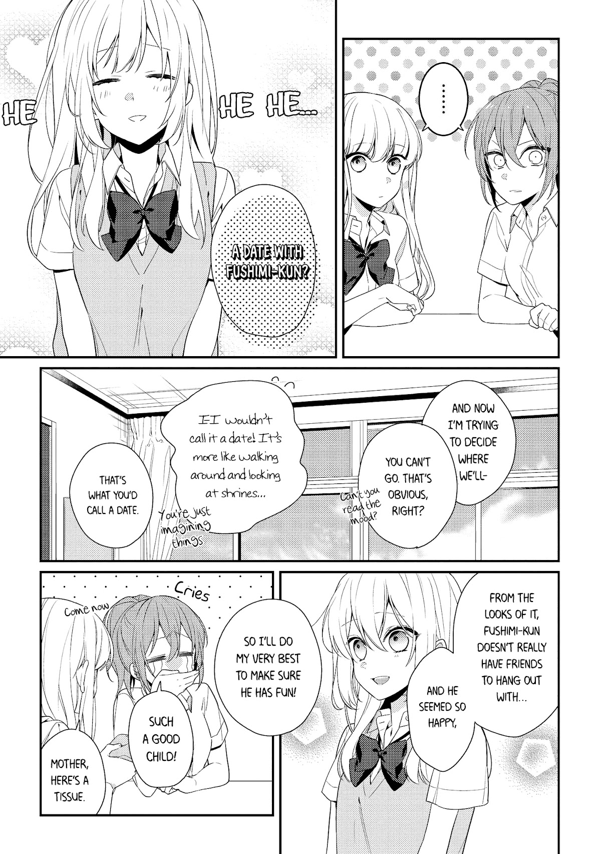 Houkago wa Kissaten de Chapter 5 page 9 - Chapter 5: Their Relationship