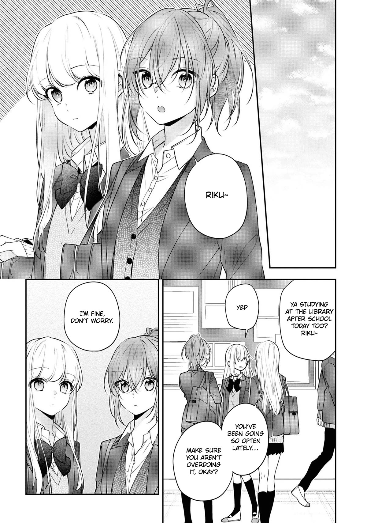 Houkago wa Kissaten de Chapter 52 page 12 - Chapter 52: You're not Alone