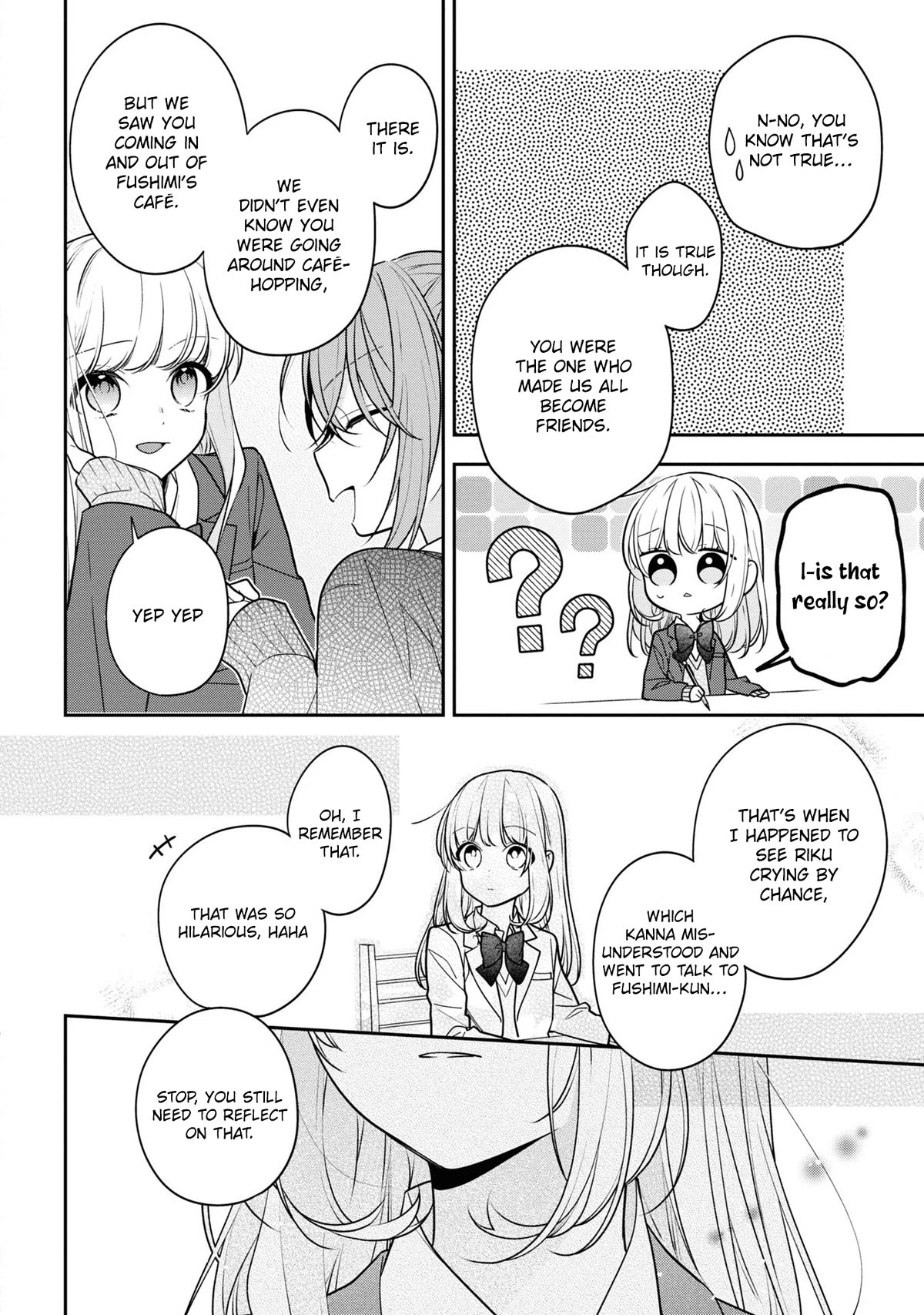 Houkago wa Kissaten de Chapter 53 page 4 - Chapter 53: To the one I love, with the one I love [END]