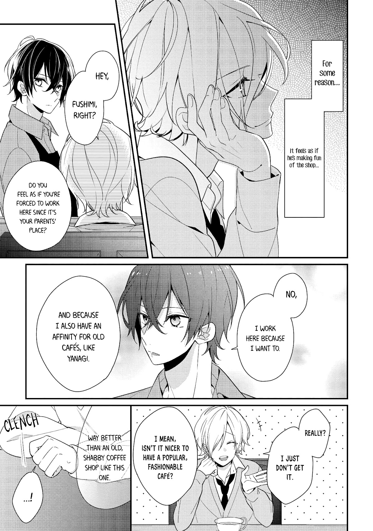 Houkago wa Kissaten de Chapter 6 page 11 - Chapter 6: Raizou