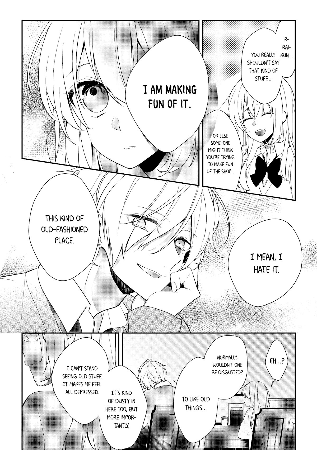 Houkago wa Kissaten de Chapter 6 page 12 - Chapter 6: Raizou