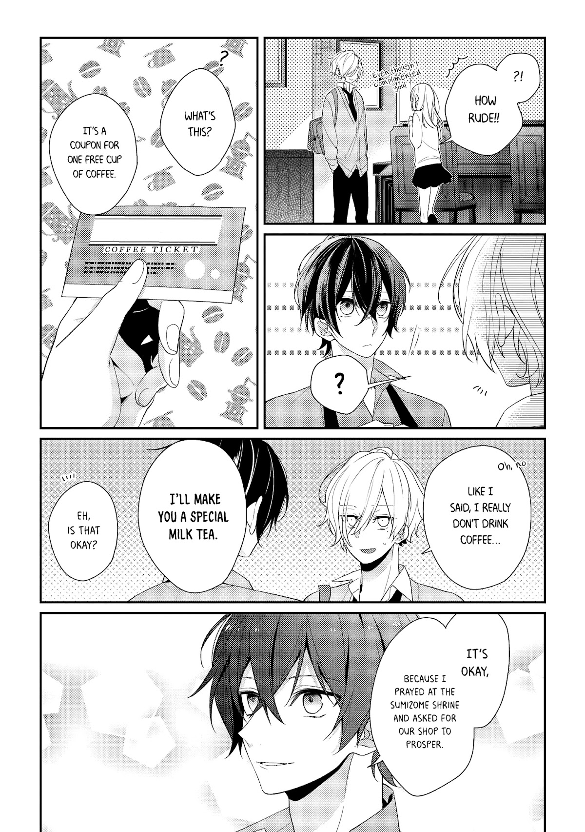 Houkago wa Kissaten de Chapter 6 page 19 - Chapter 6: Raizou