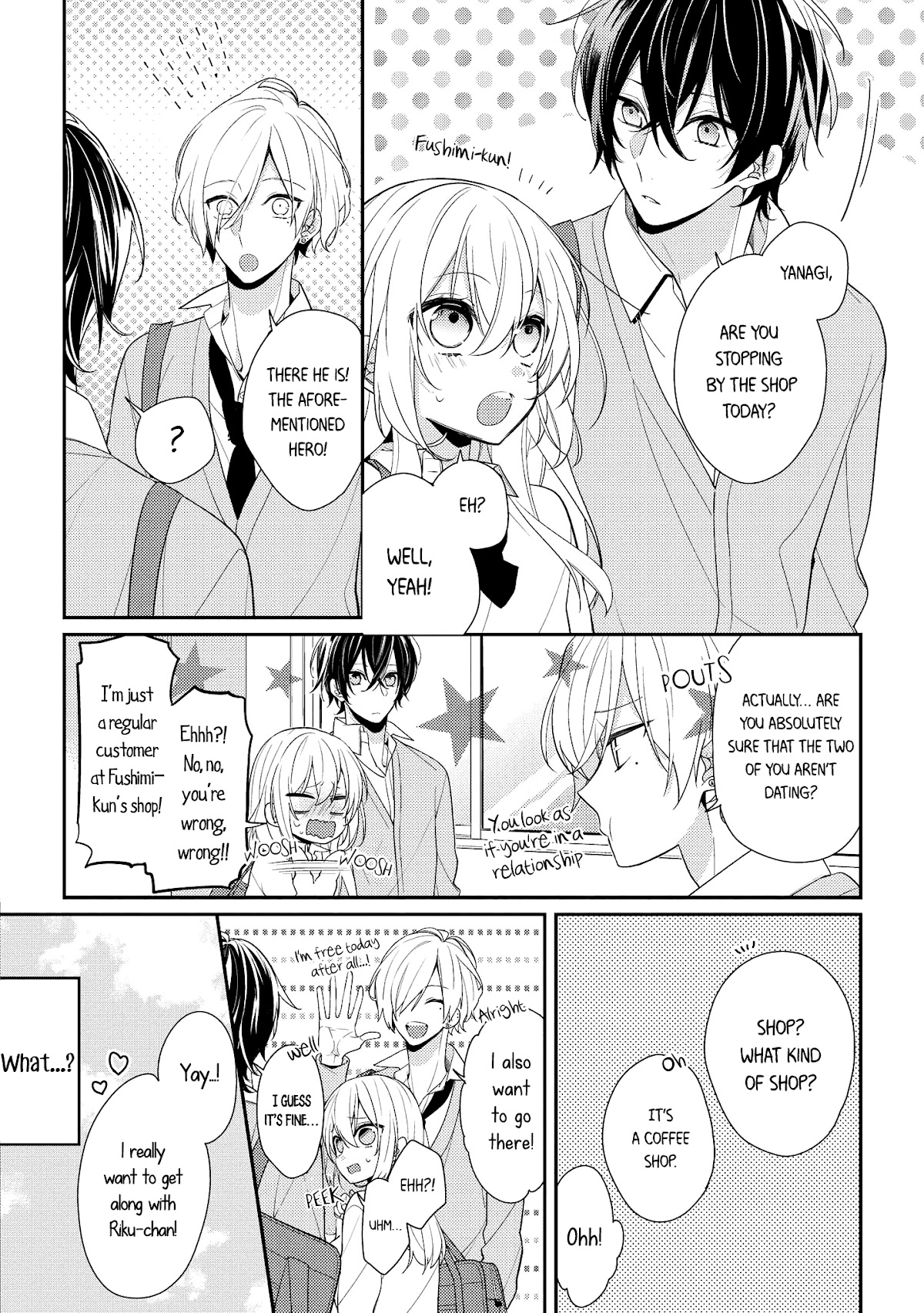 Houkago wa Kissaten de Chapter 6 page 8 - Chapter 6: Raizou