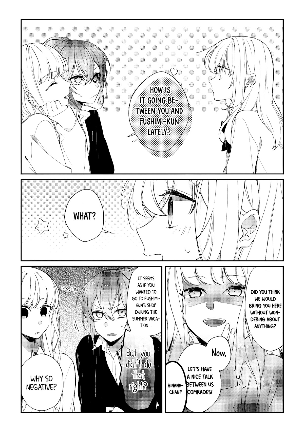 Houkago wa Kissaten de Chapter 7.5 page 9 - Chapter 7.5: Extra