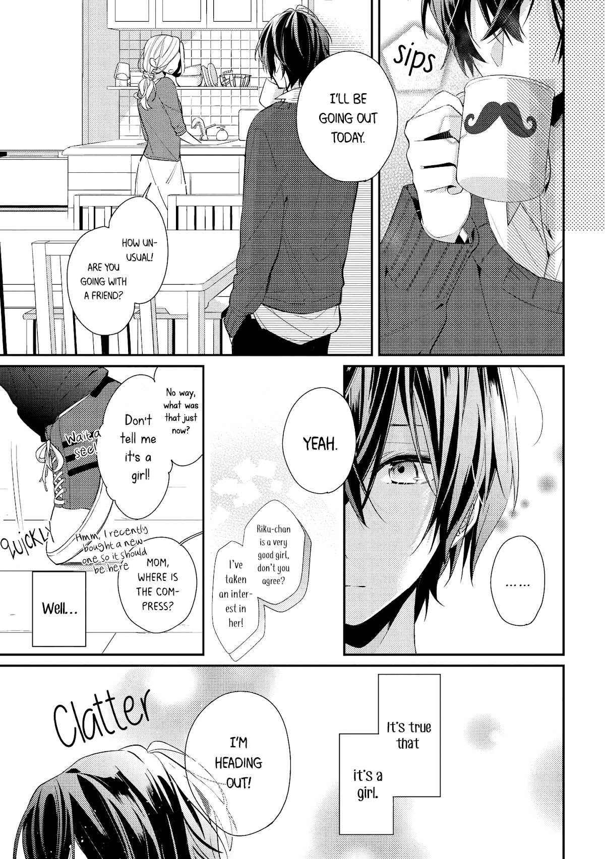 Houkago wa Kissaten de Chapter 7 page 3 - Chapter 7: Date