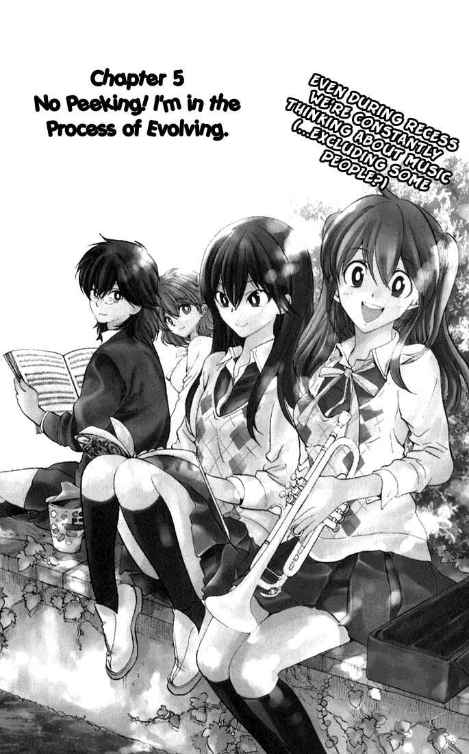 Houkago Wind Orchestra Chapter 5 page 13 - Chapter 5: No Peeking! I'm in the Process of Evolving