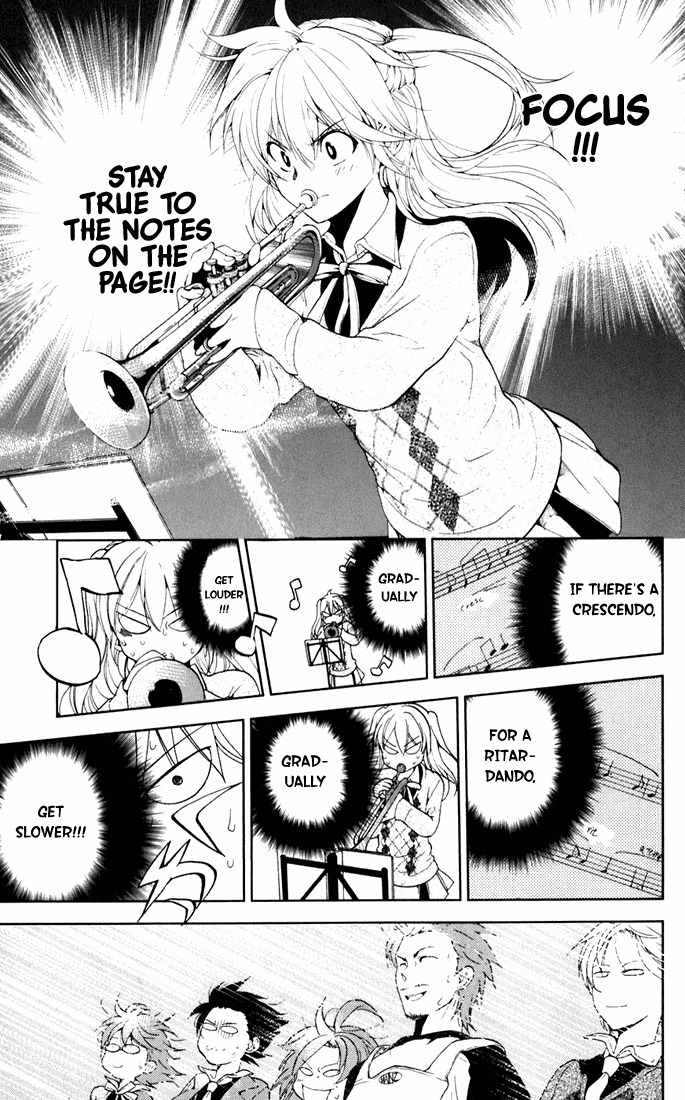 Houkago Wind Orchestra Chapter 5 page 33 - Chapter 5: No Peeking! I'm in the Process of Evolving