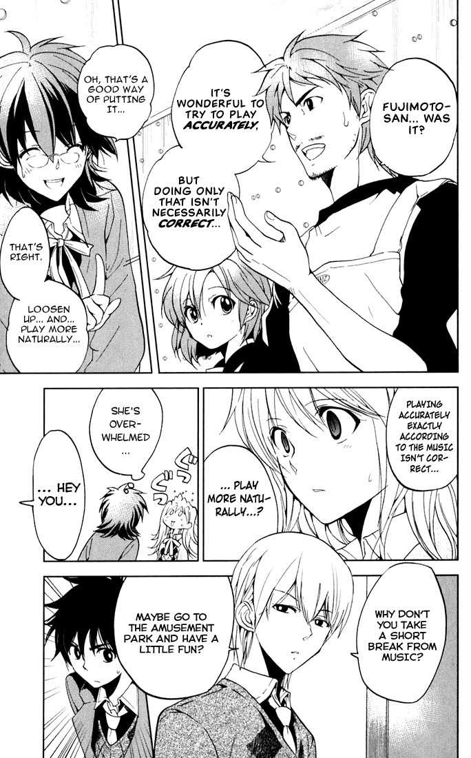 Houkago Wind Orchestra Chapter 5 page 35 - Chapter 5: No Peeking! I'm in the Process of Evolving