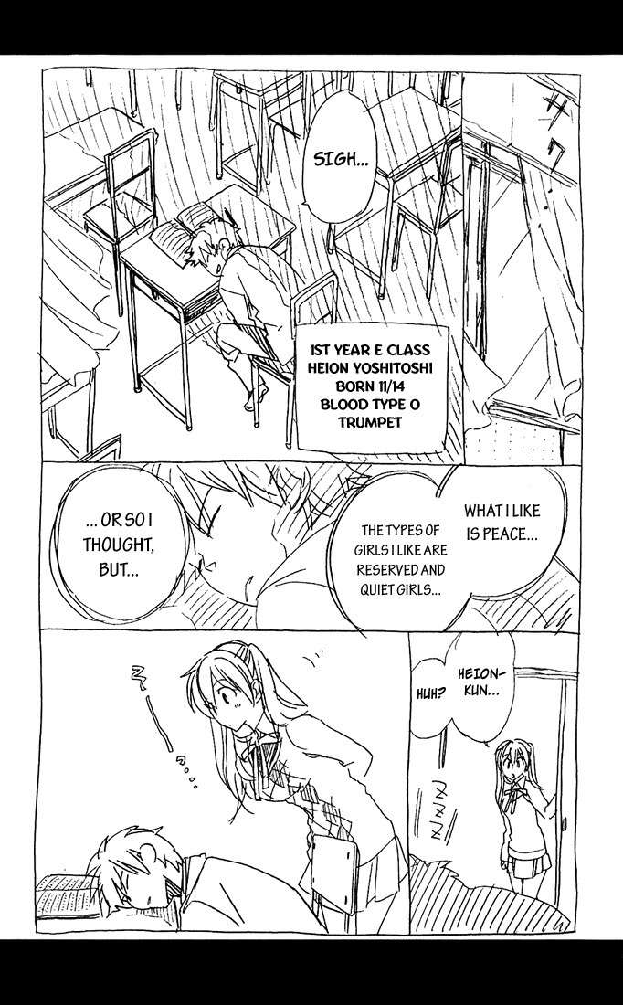 Houkago Wind Orchestra Chapter 5 page 43 - Chapter 5: No Peeking! I'm in the Process of Evolving