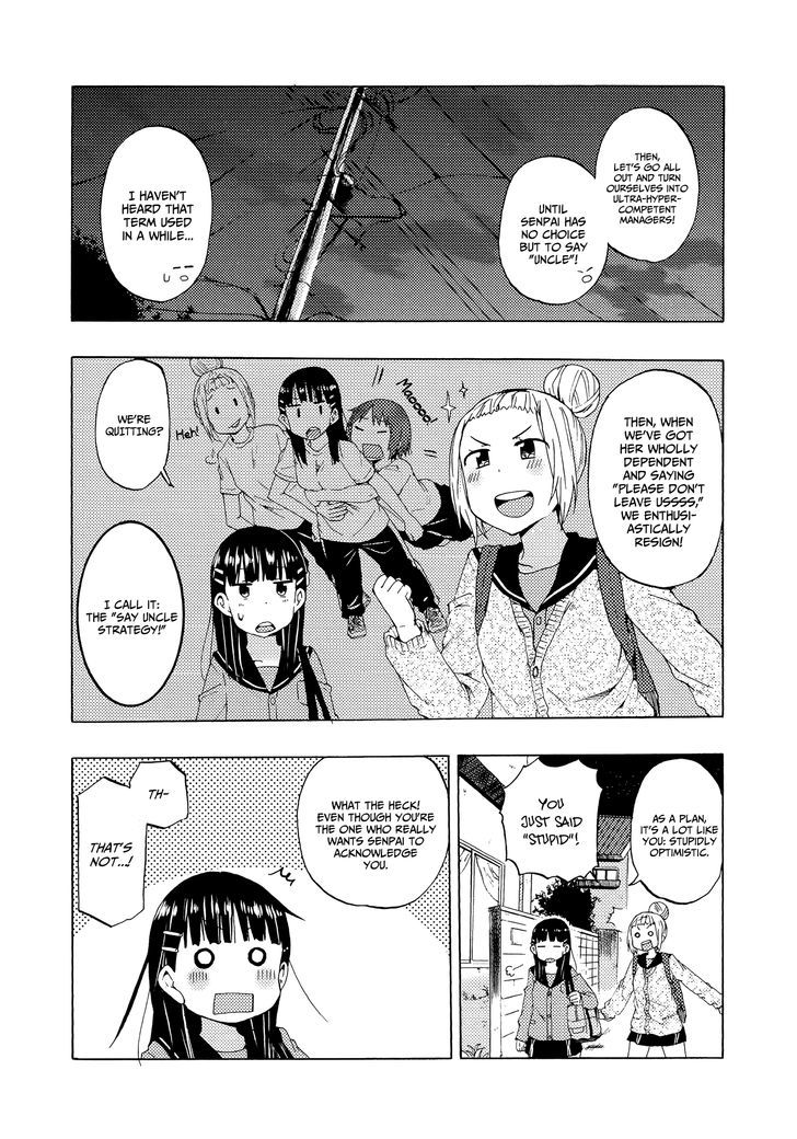Houkago Chapter 11 page 12 - Chapter 11 : A Manager's Job (Kumichou)