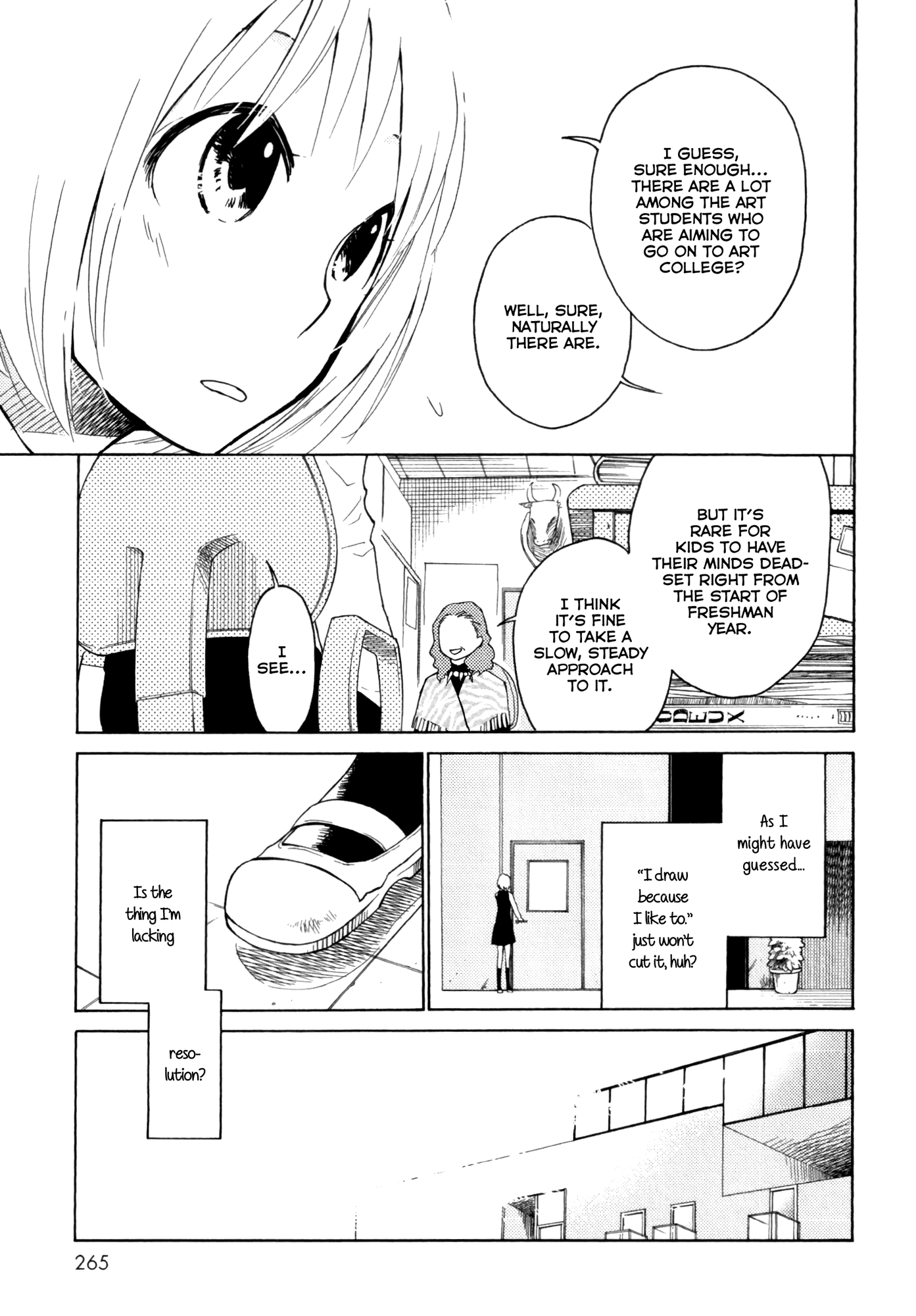 Houkago Chapter 15.2 page 9 - Chapter 15 v2 : Drumcan Hyakkei: 100 Famous Views of a Drum Can (Yoshidamaru Yuu)